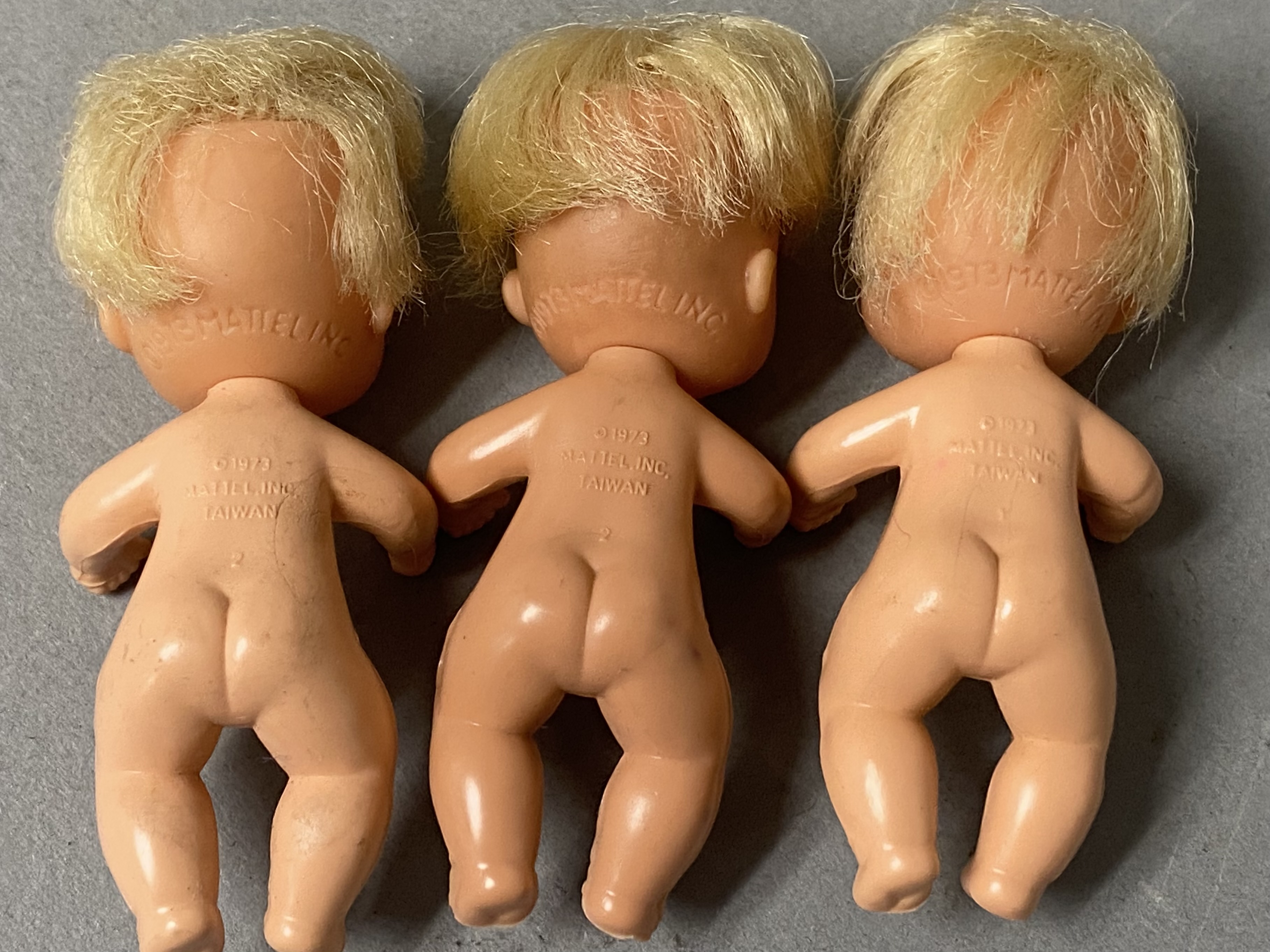 4 Mattel Miniature Dolls