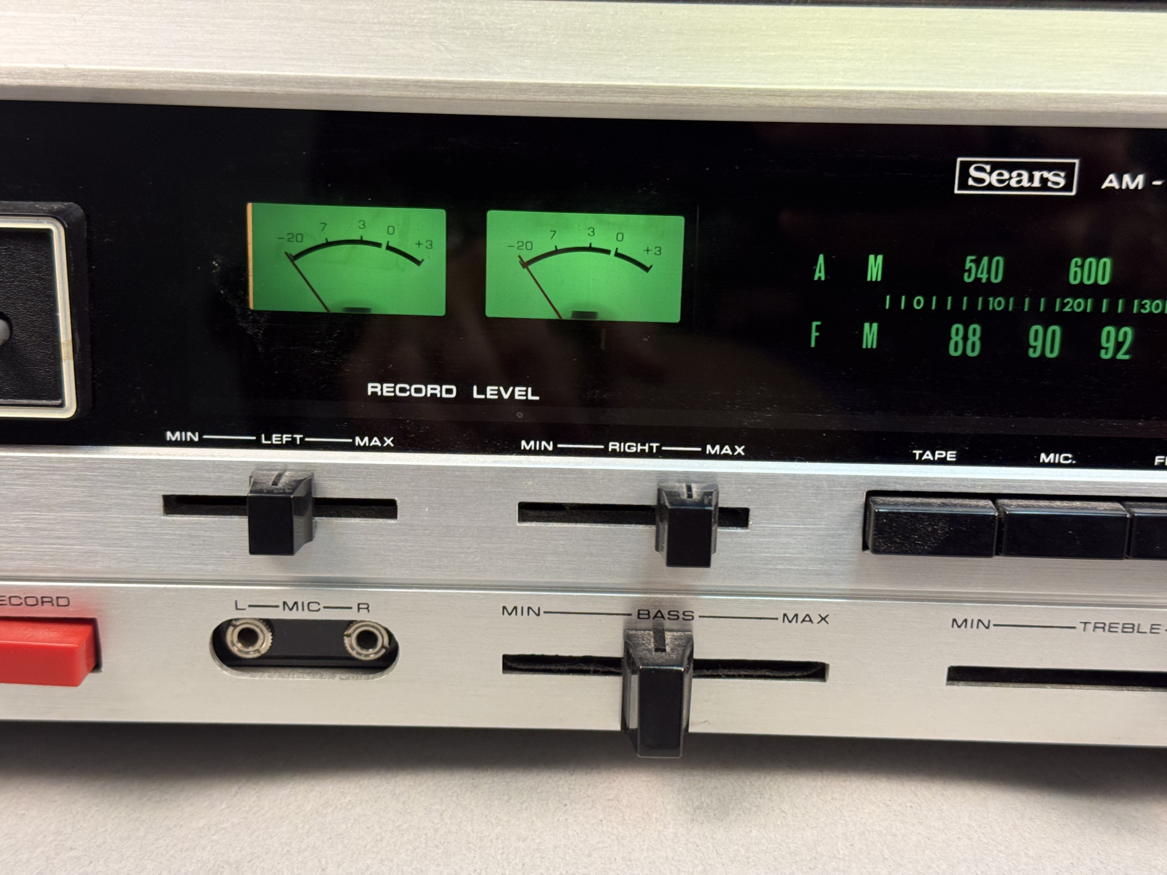 Sears Wood-Grain Stereo 8-Track Record System