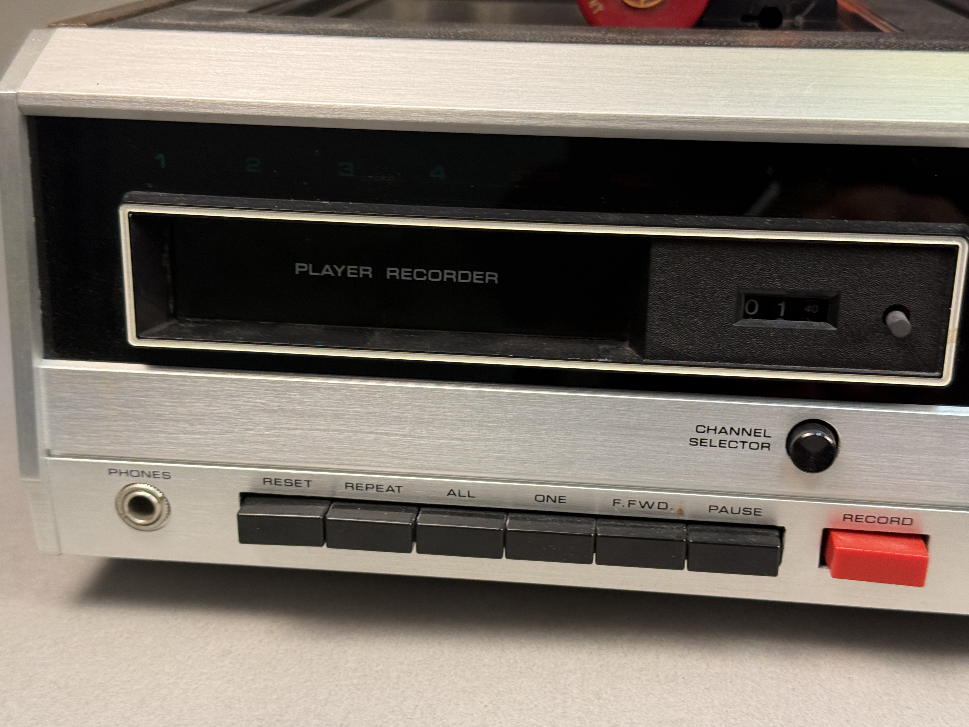Sears Wood-Grain Stereo 8-Track Record System