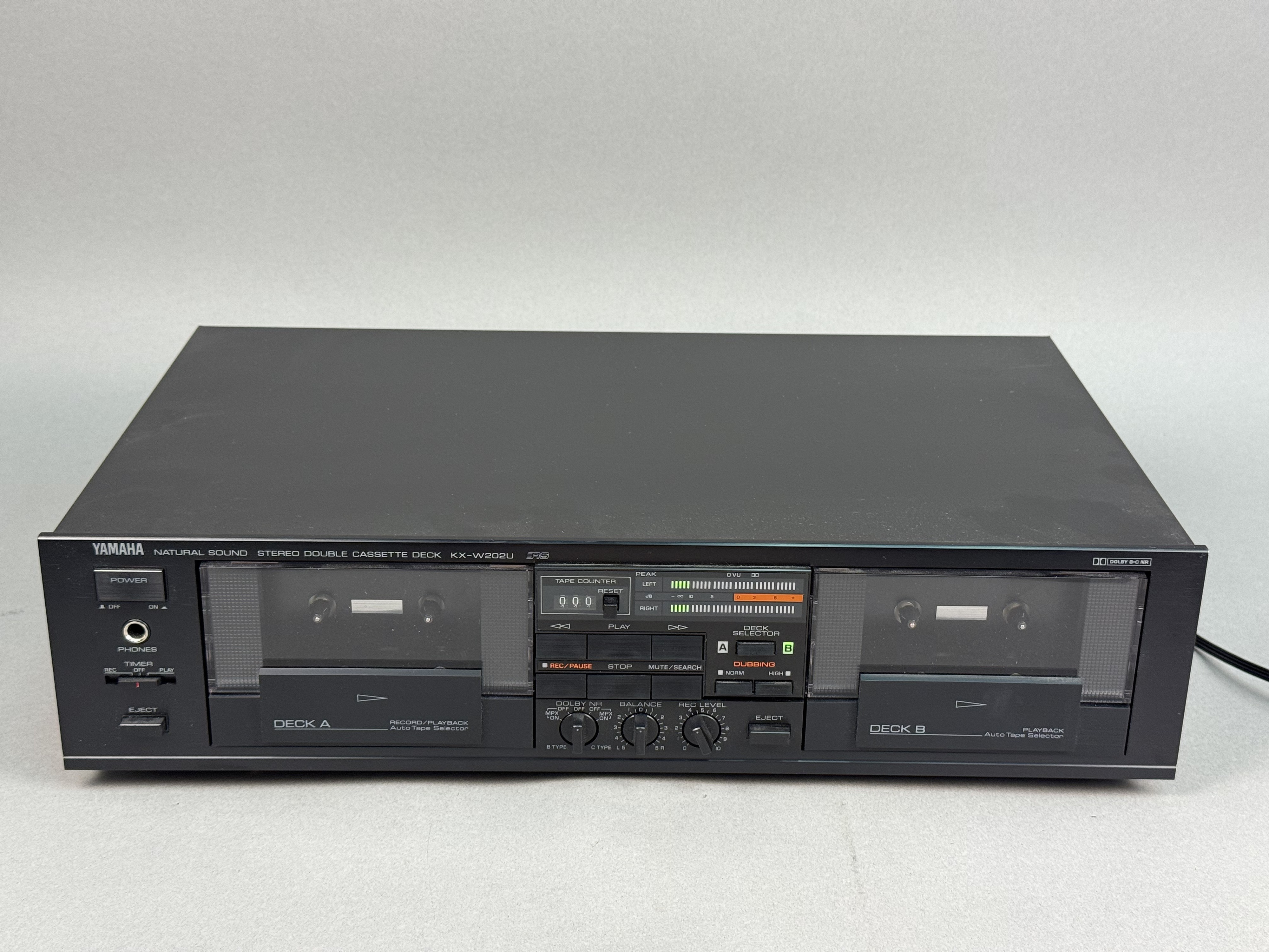 Yamaha KX-W202U Double Cassette Deck