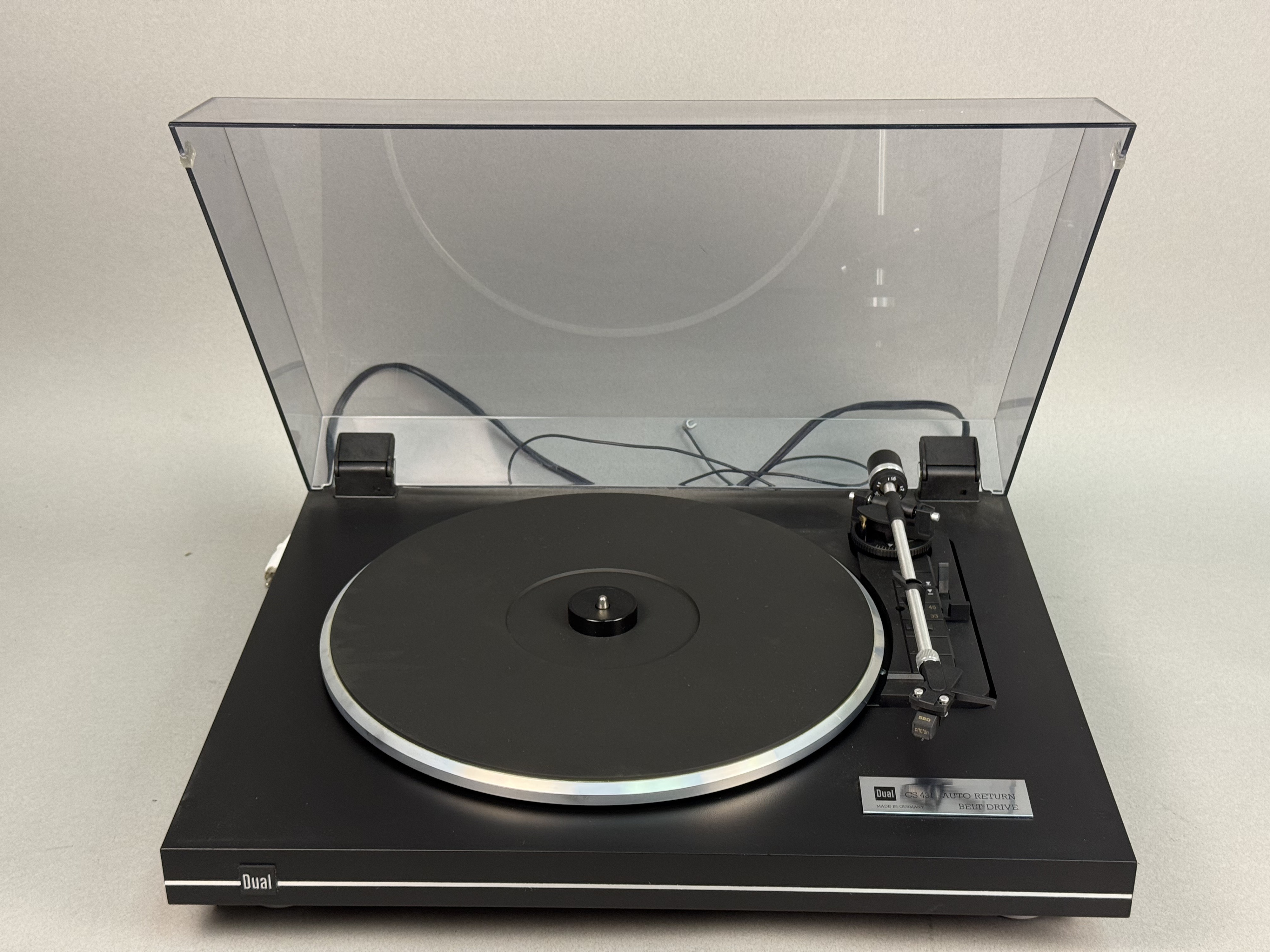 Dual CS 431 Belt Drive Turntable