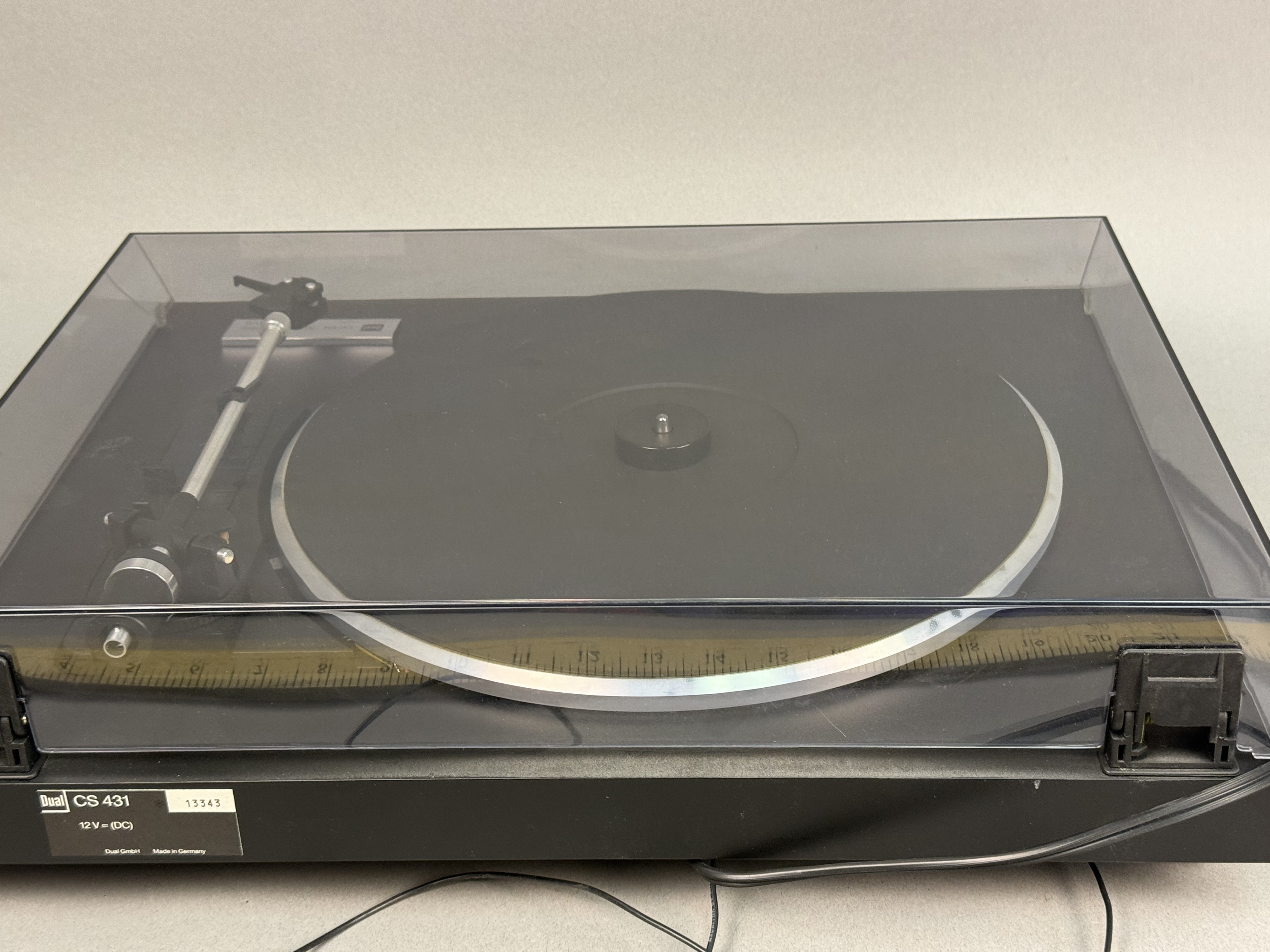 Dual CS 431 Belt Drive Turntable