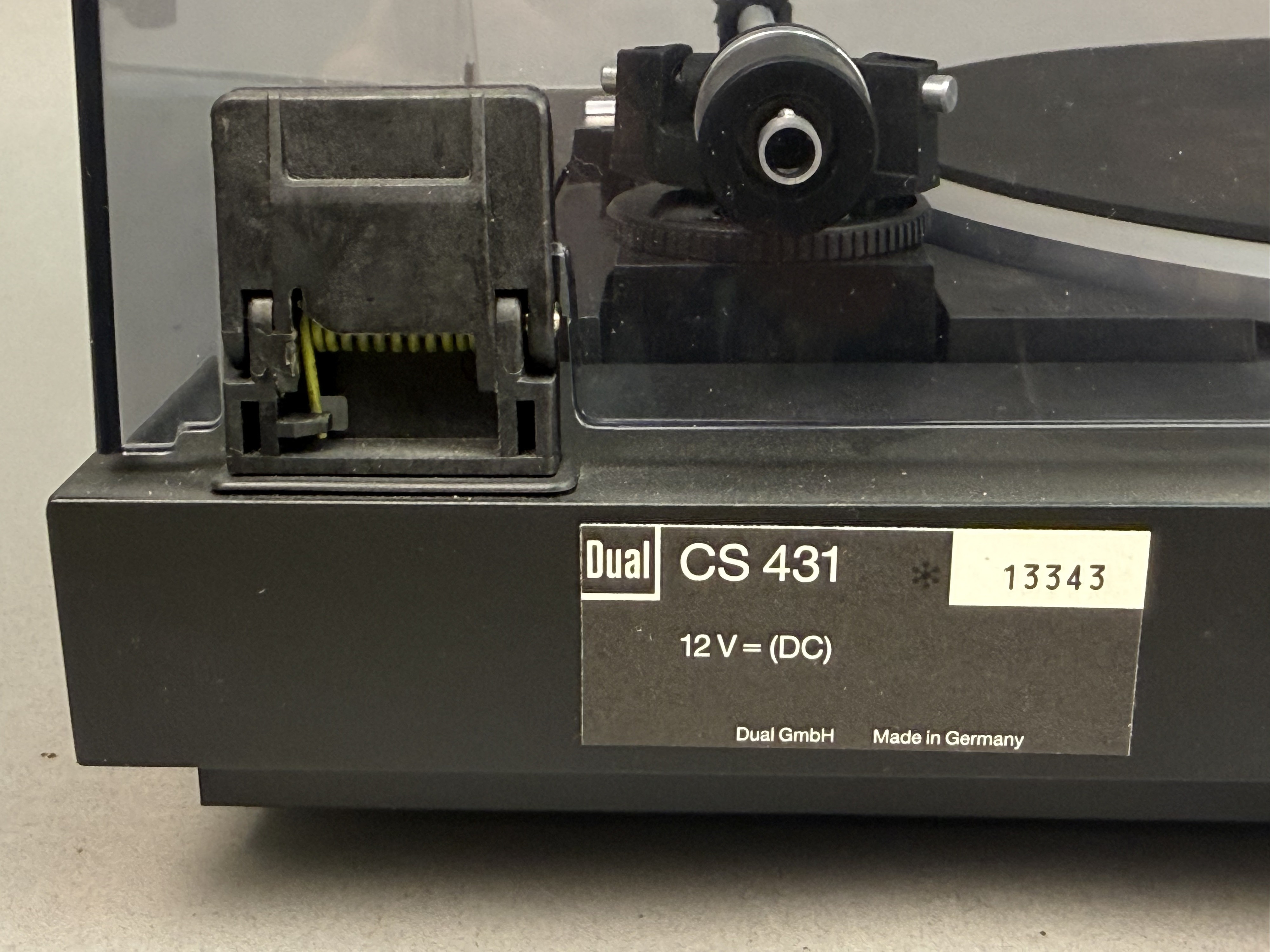 Dual CS 431 Belt Drive Turntable