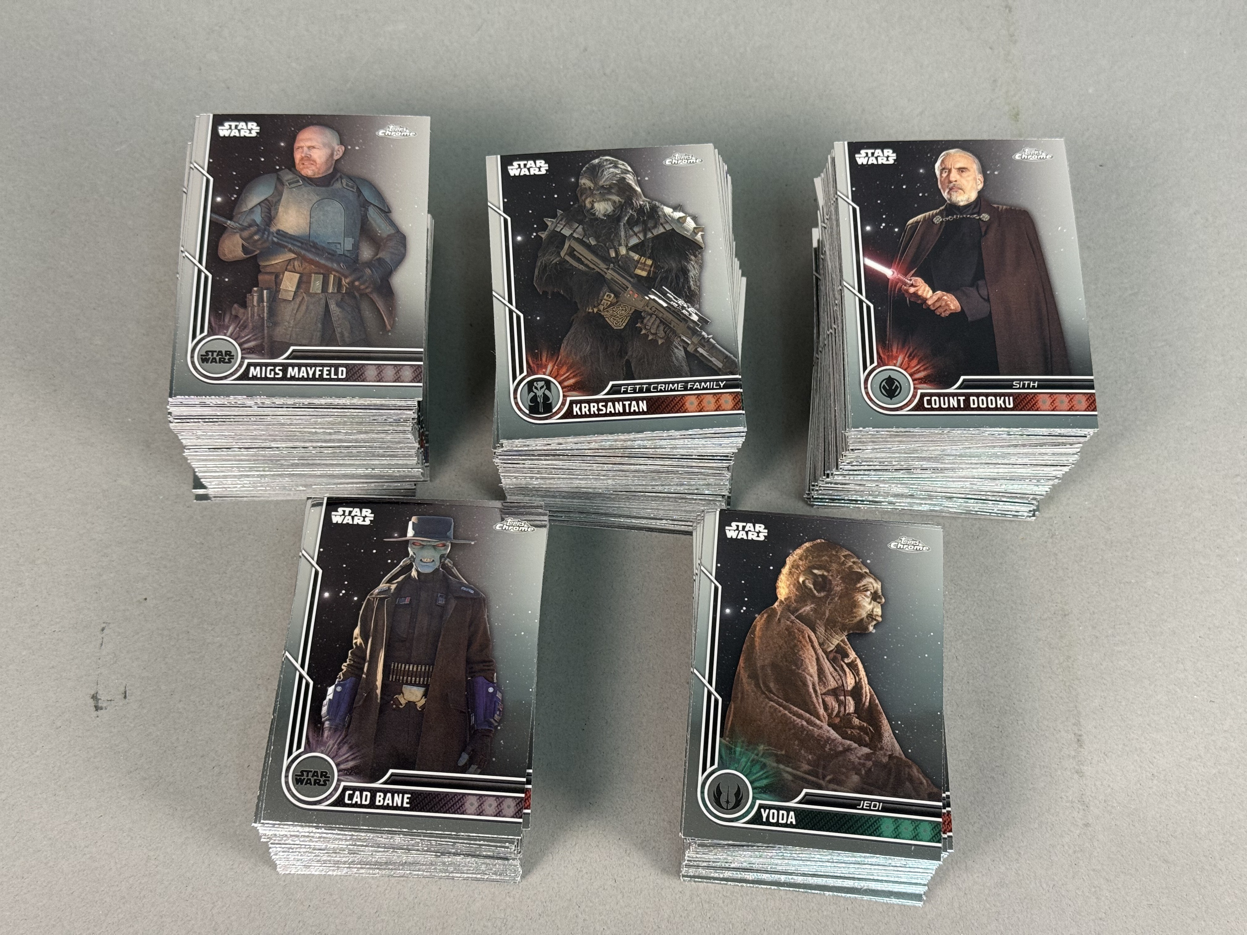 Topps Chrome Star Wars Trading Cards