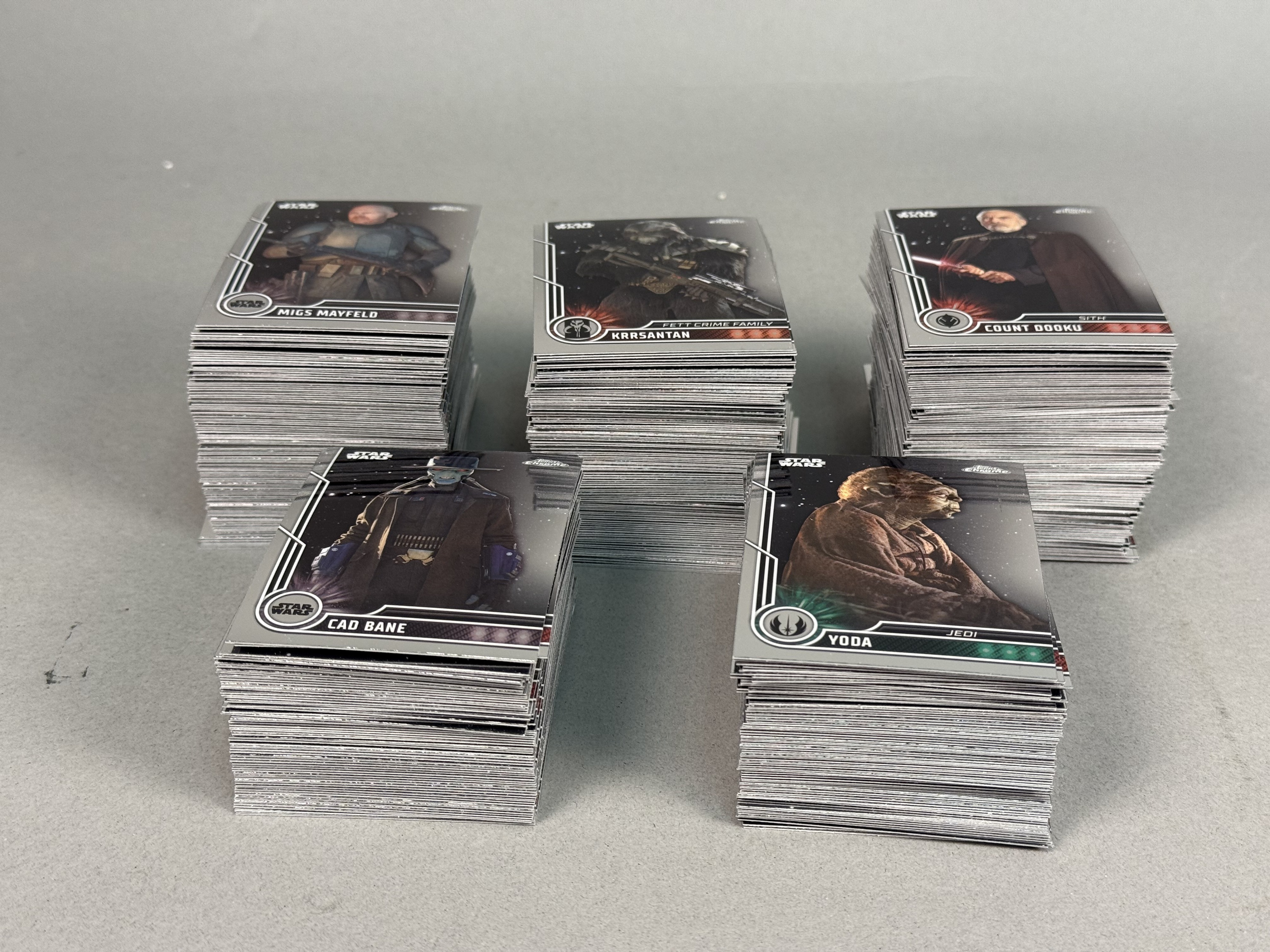 Topps Chrome Star Wars Trading Cards