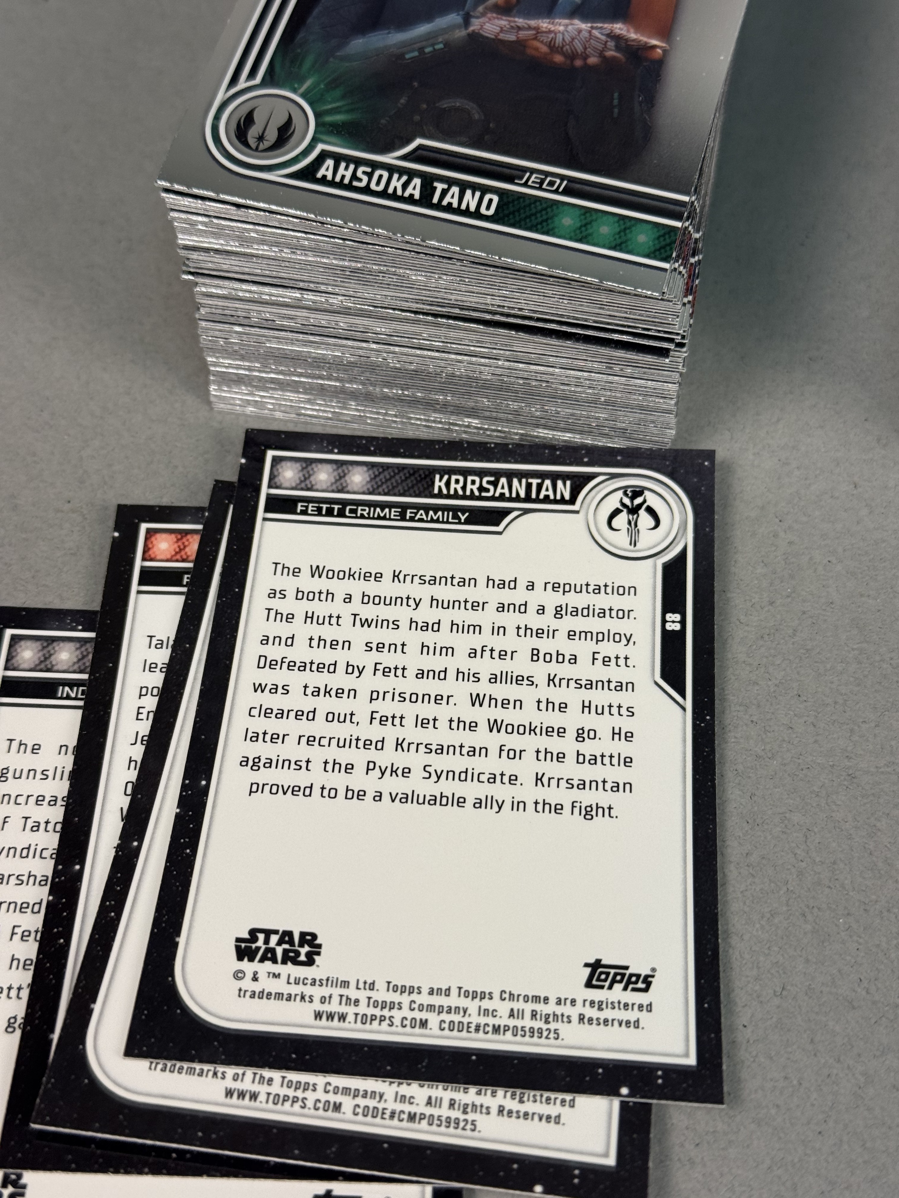 Topps Chrome Star Wars Trading Cards