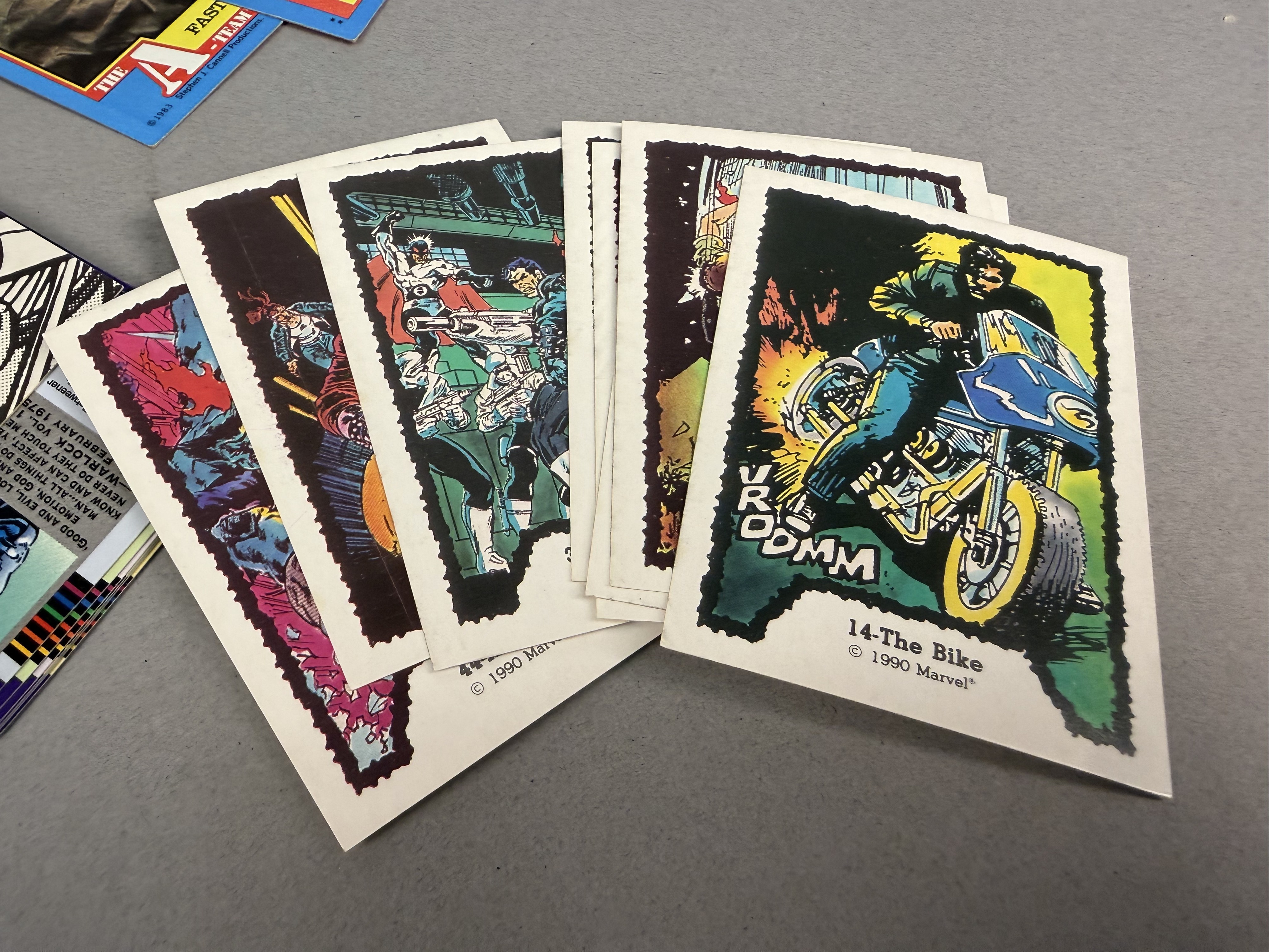 Non Sports Cards Including Marvel & Rockstars