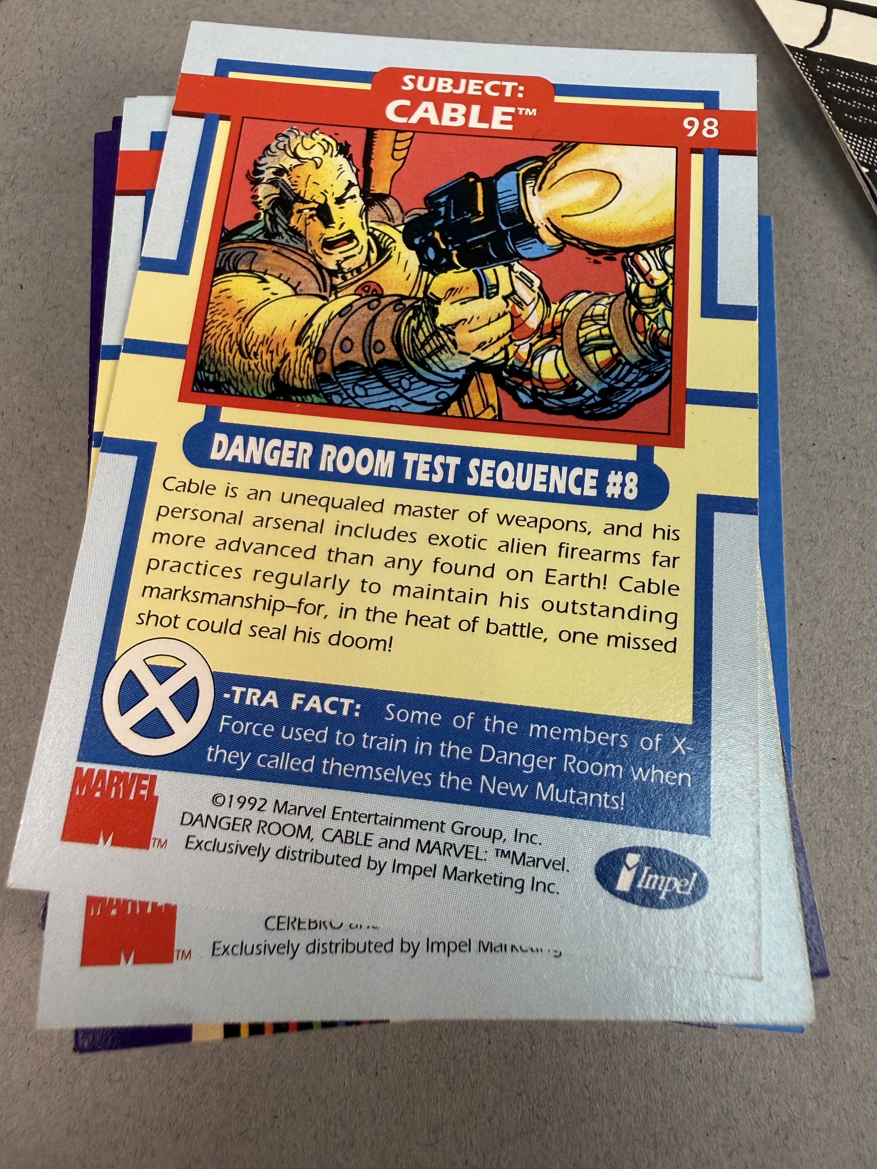 Non Sports Cards Including Marvel & Rockstars