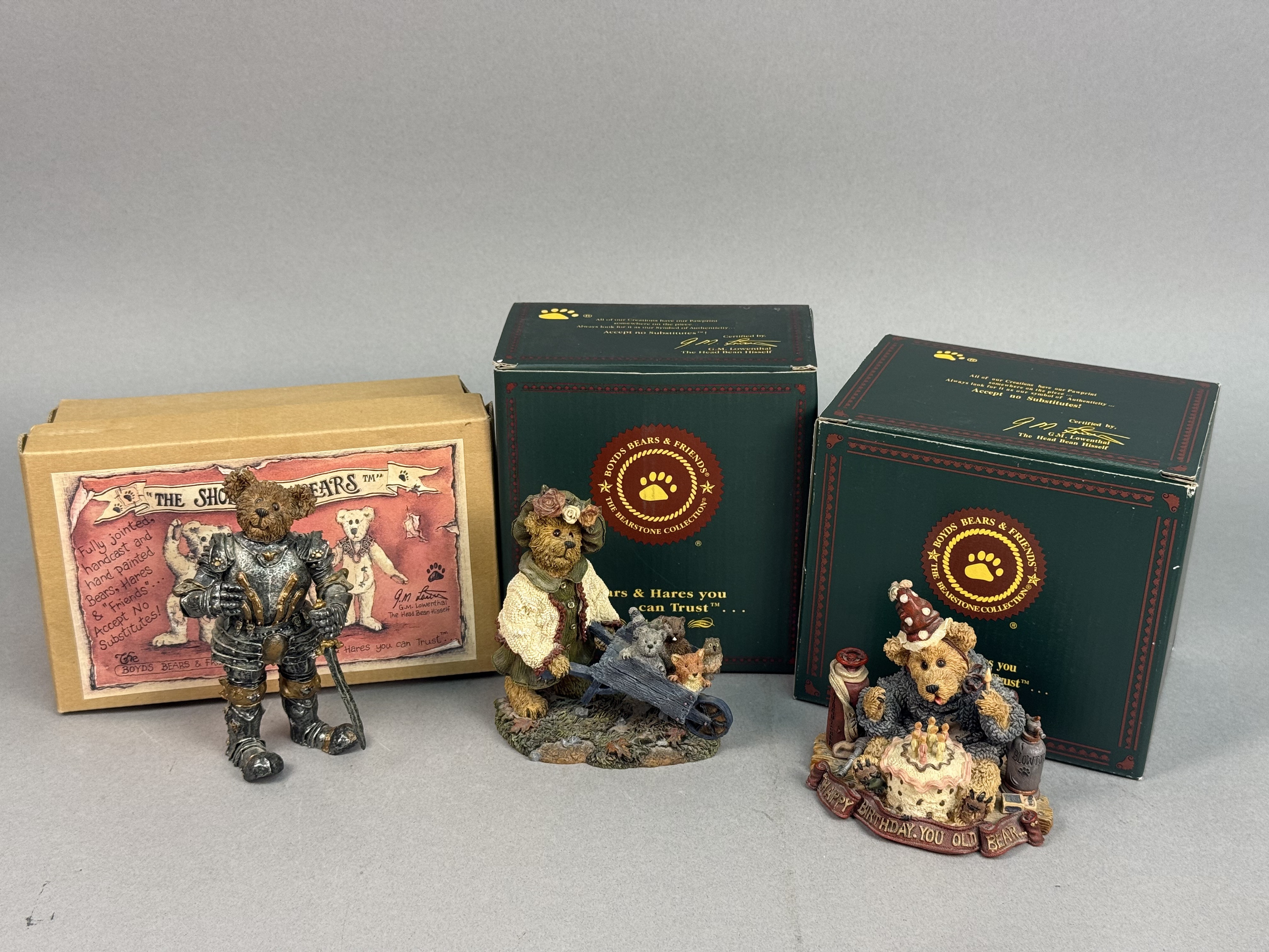 Boyds Bears & Friends Resin Figurine Assortment