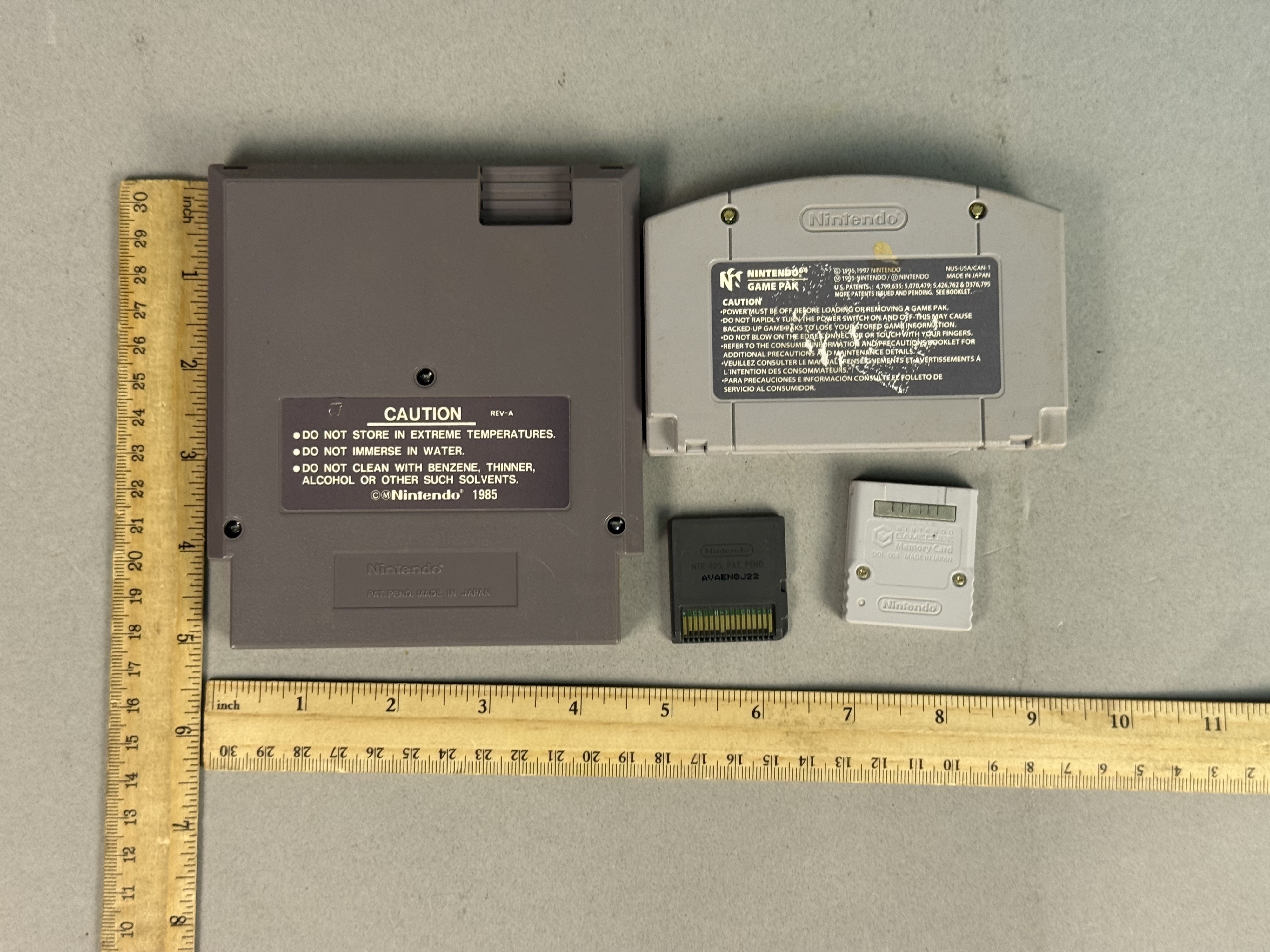 Nintendo Plastic Video Games & Memory Card