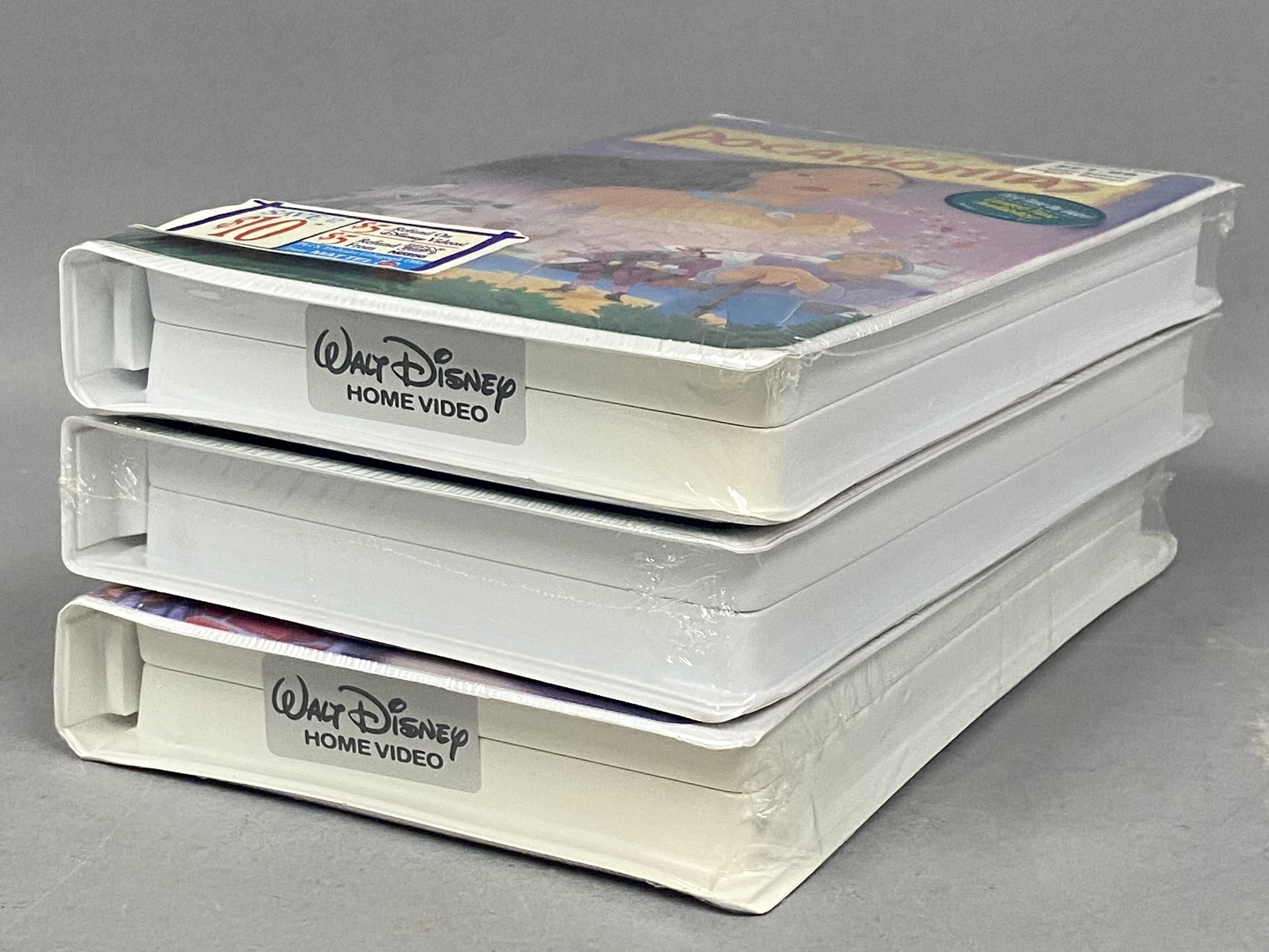 Walt Disney & Universal Factory-Sealed VHS Tapes