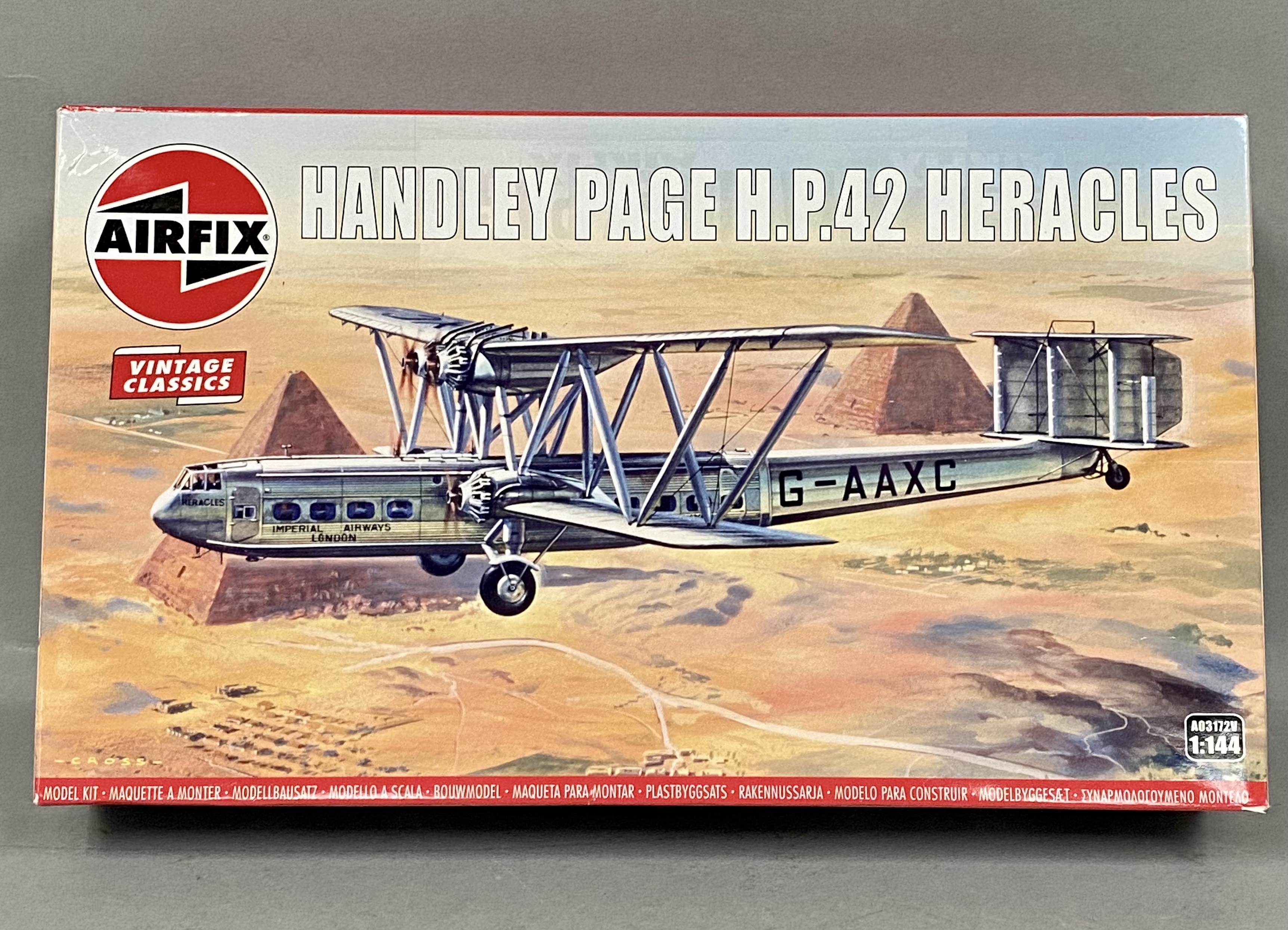 Airfix Handley Page H.P.42 Heracles Model Kit