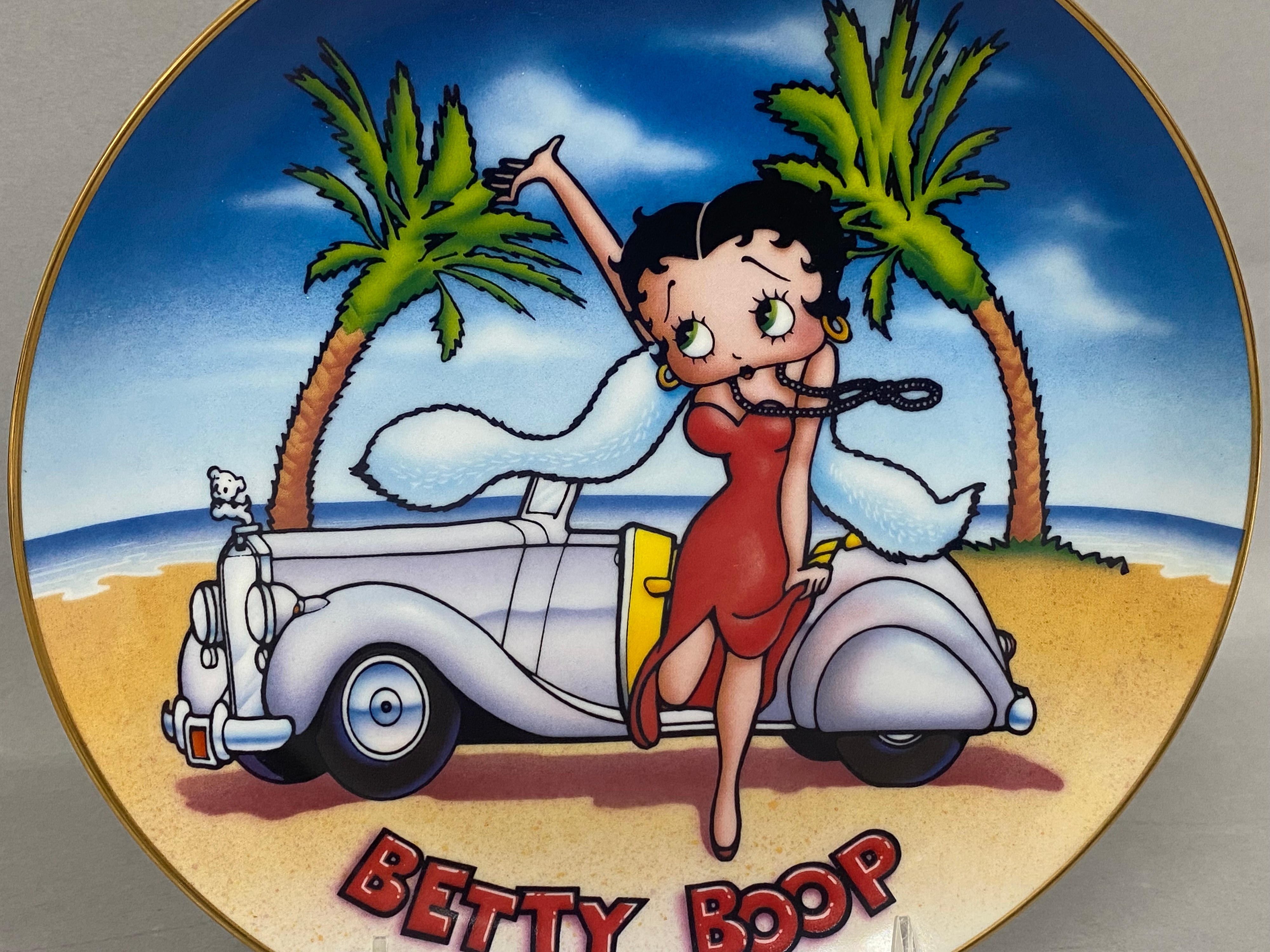 Danbury Mint Betty Boop Porcelain Plate