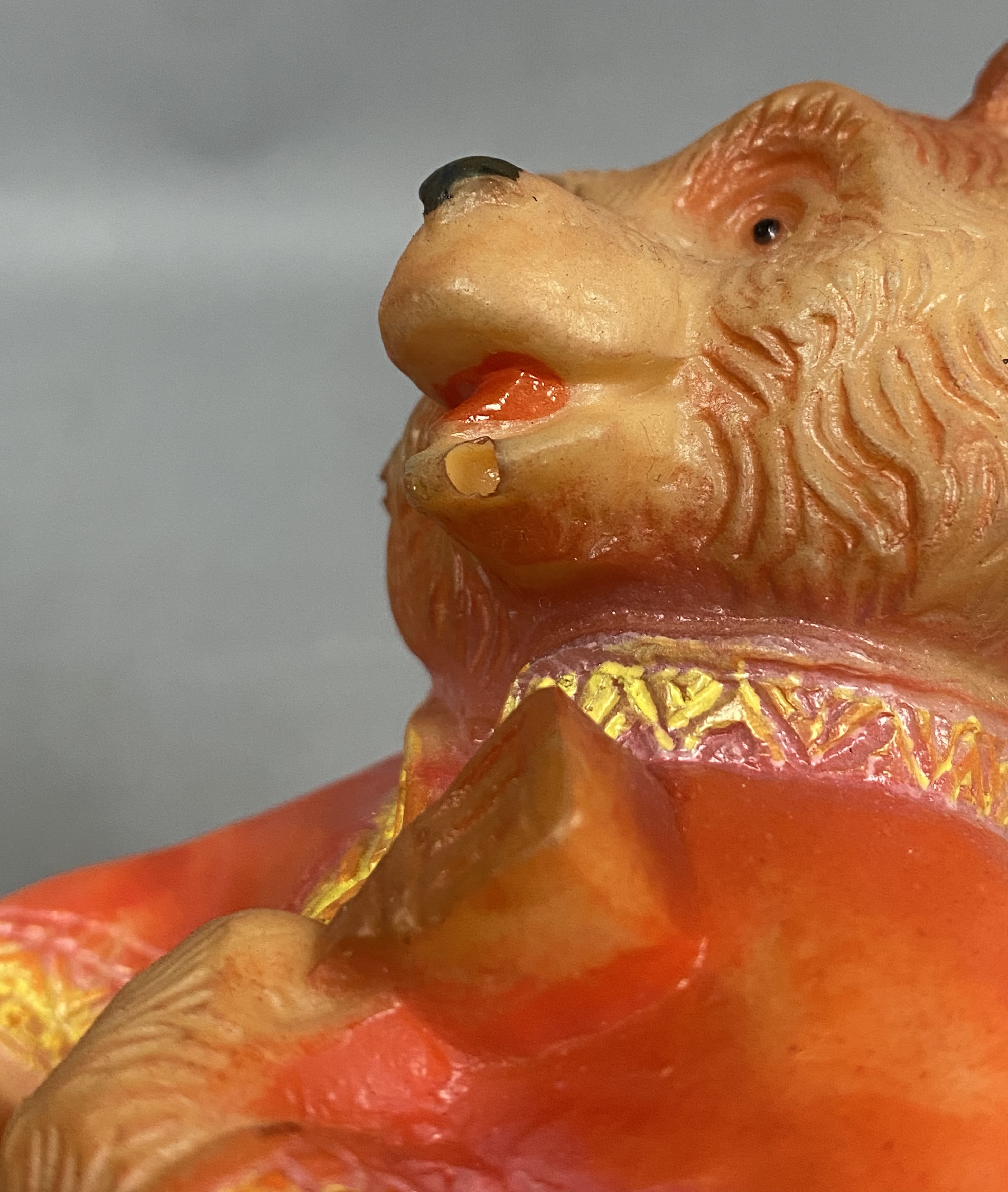 Rubber Russian Folk Bear Figurine Set