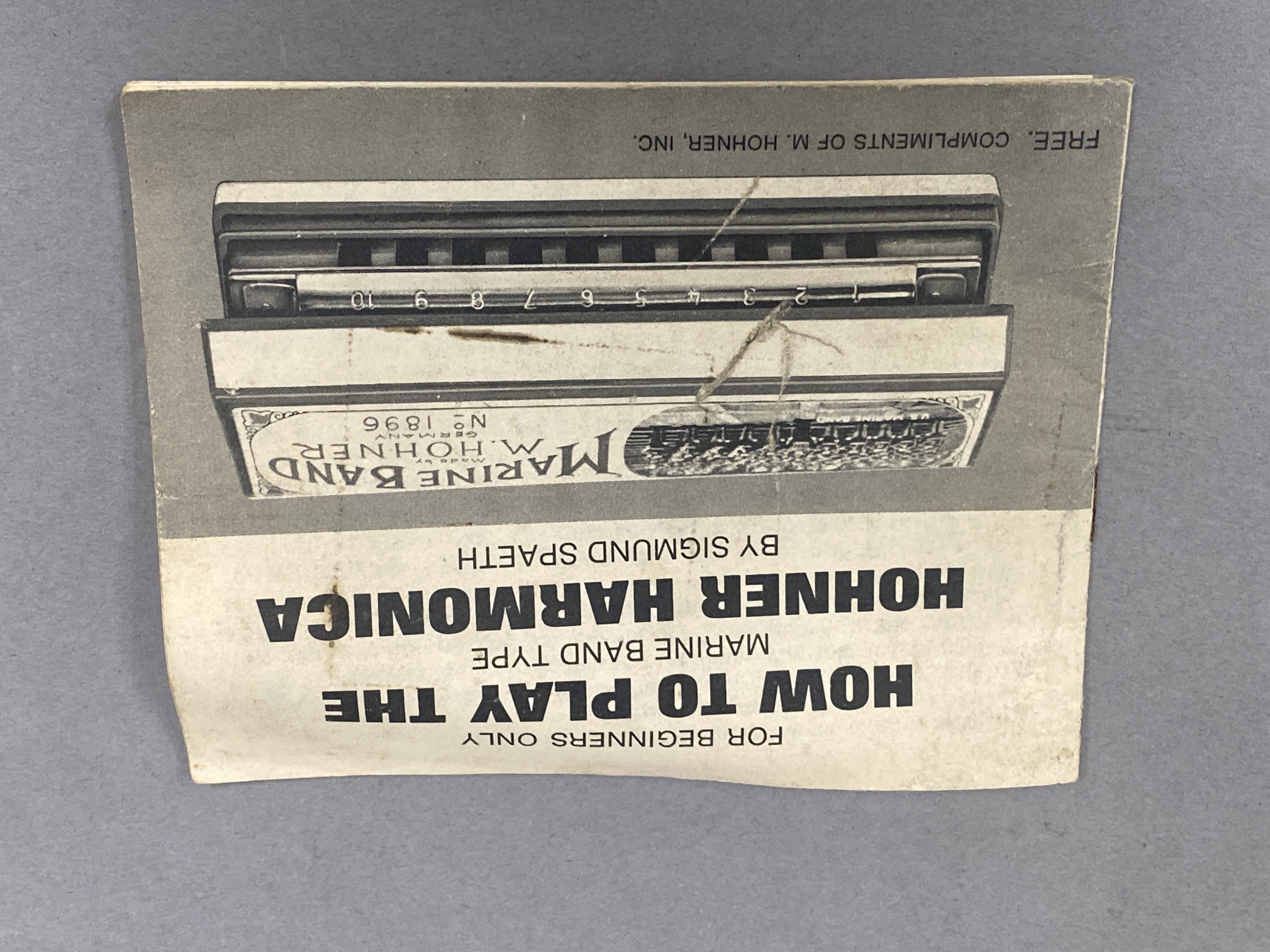 Hohner Marine Band 1896 Harmonica