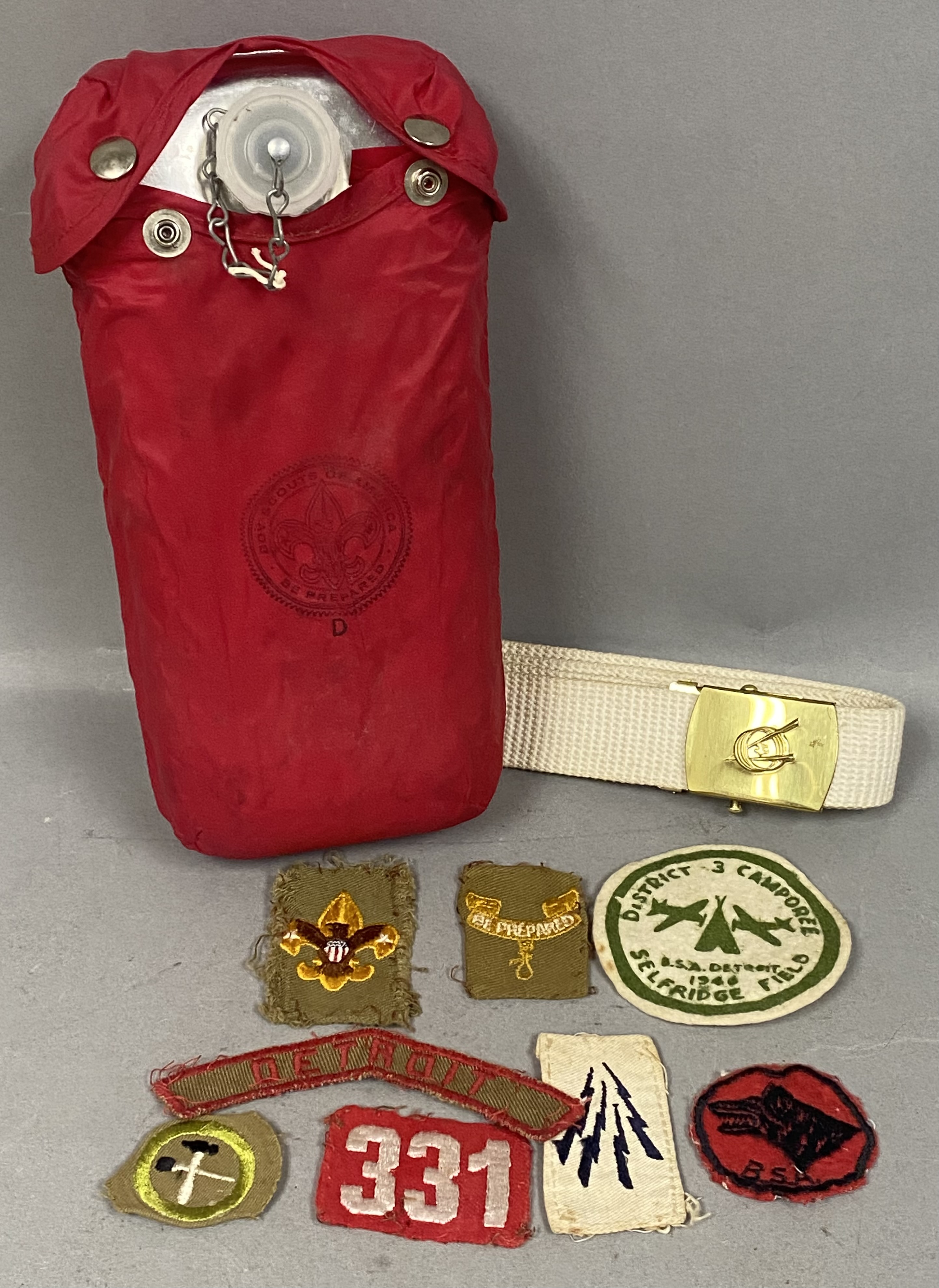 Regal Aluminum Official Boy Scout Canteen & Accessories