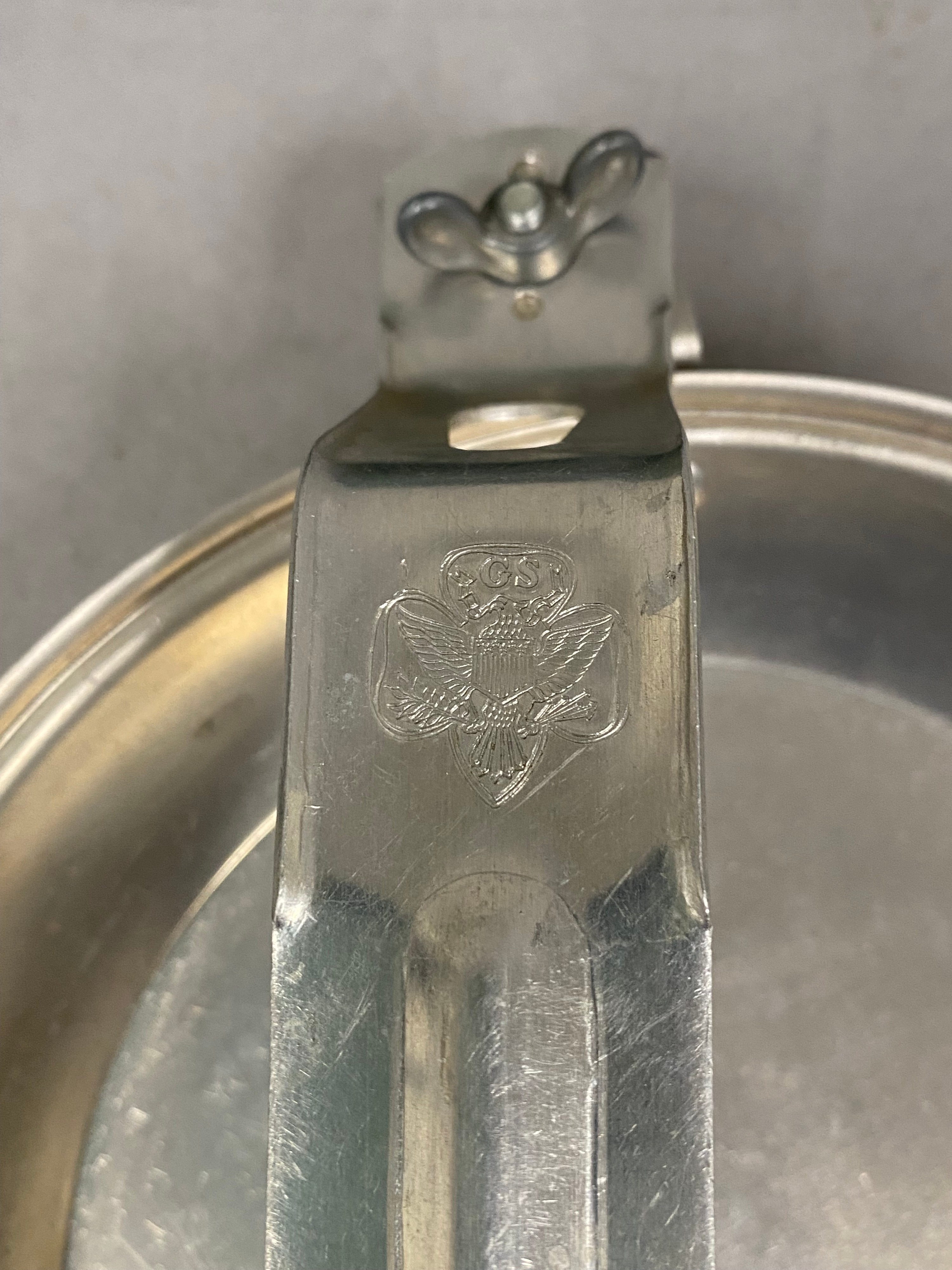 Mirro Aluminum Vintage Girl Scout Camping Set