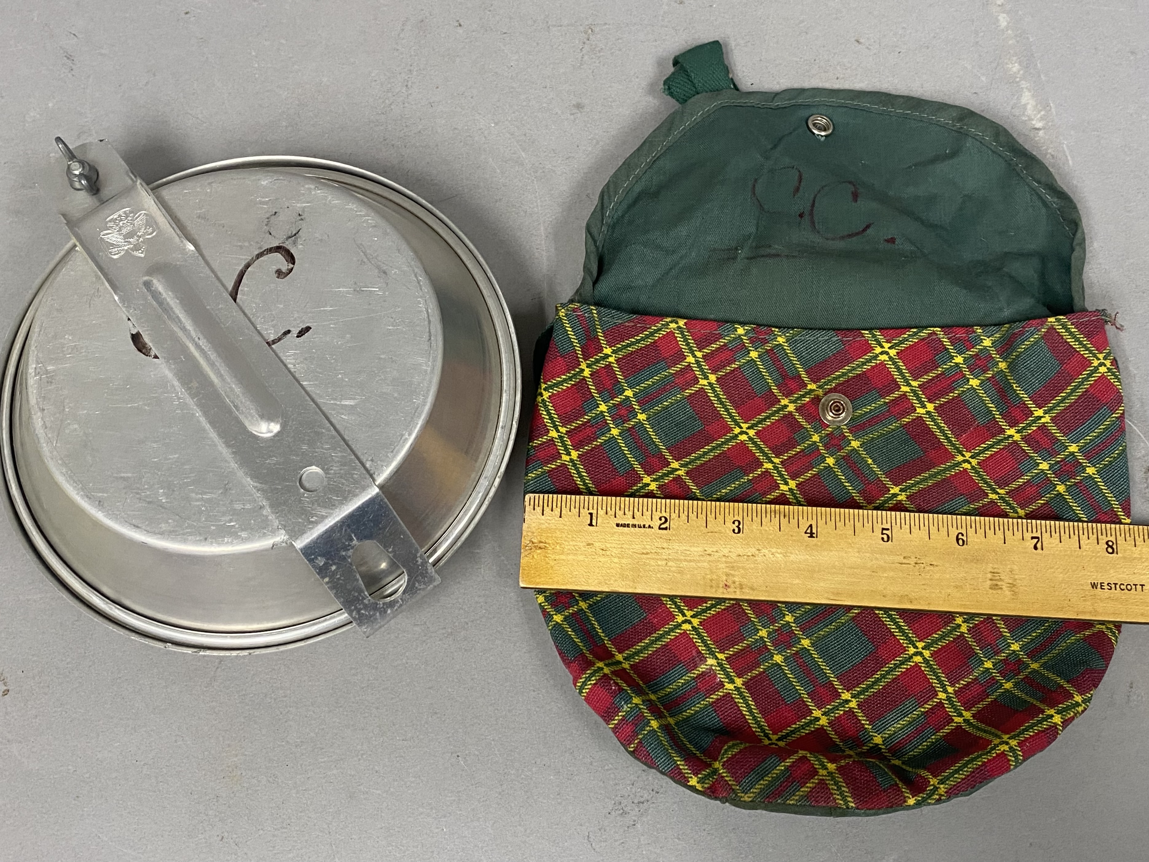 Mirro Aluminum Vintage Girl Scout Camping Set