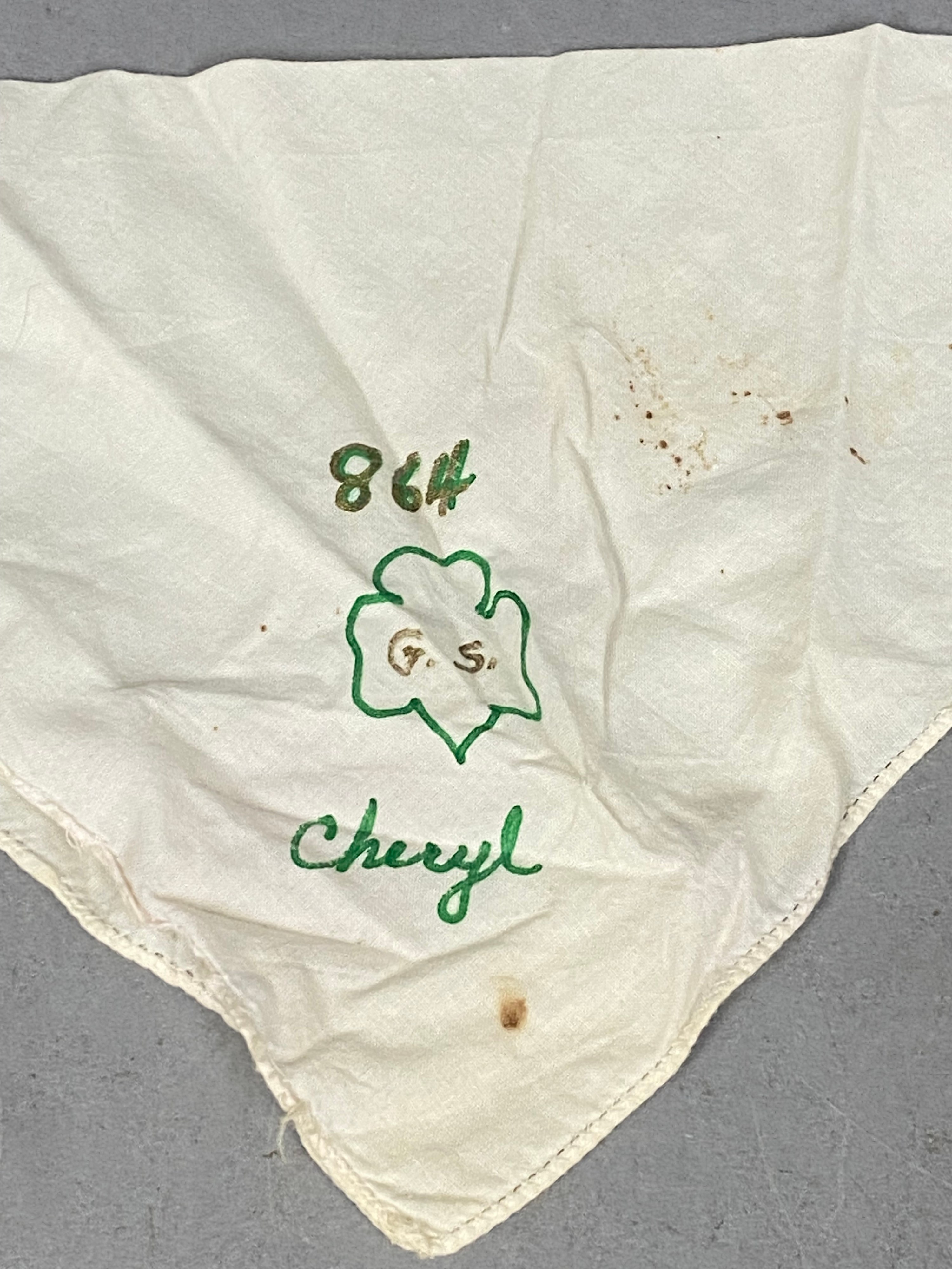 Official Girl Scout Cotton Green Uniform Ensemble