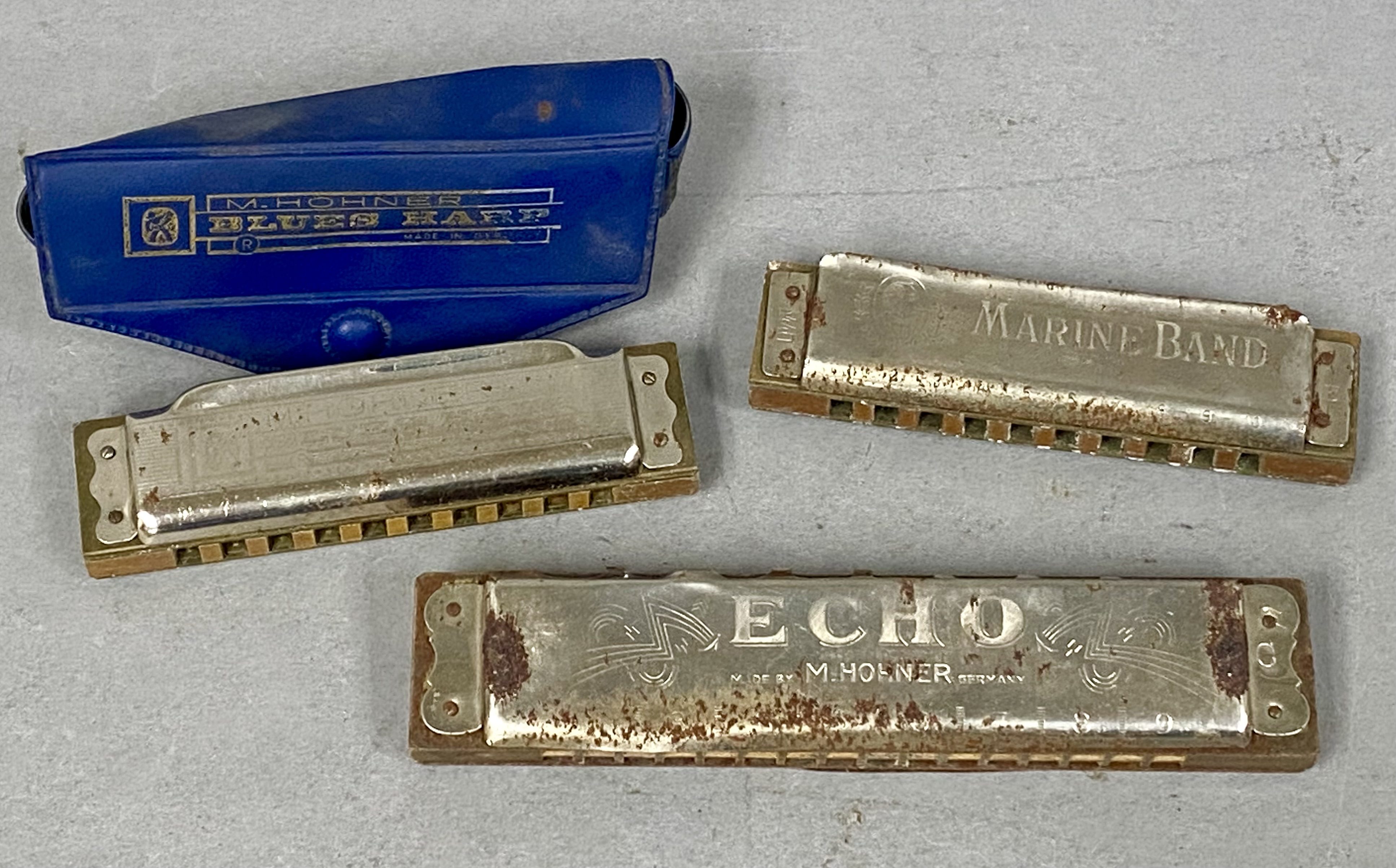 Hohner Made In Germany Vintage Harmonicas