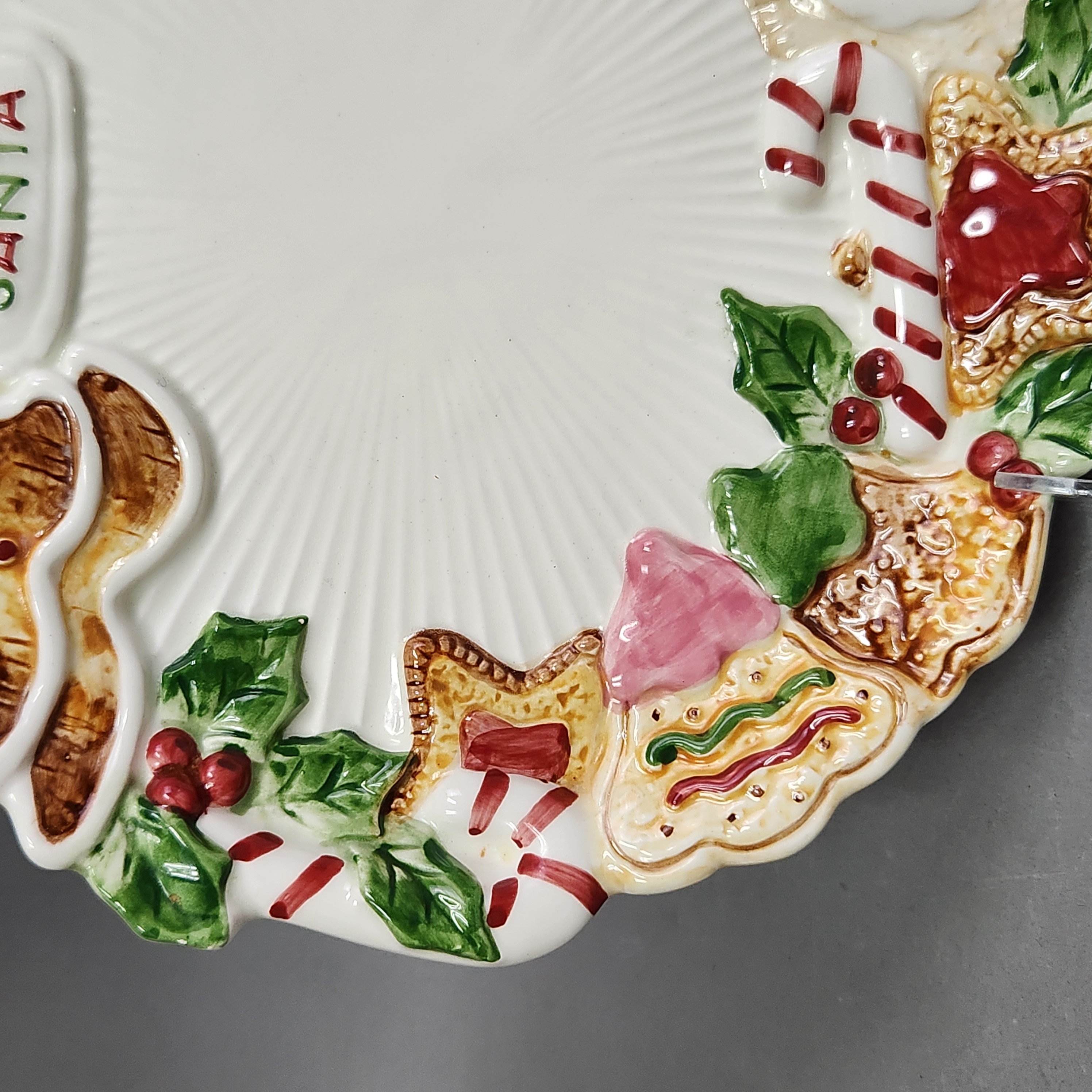 Fitz & Floyd Nutcracker Sweets Plate