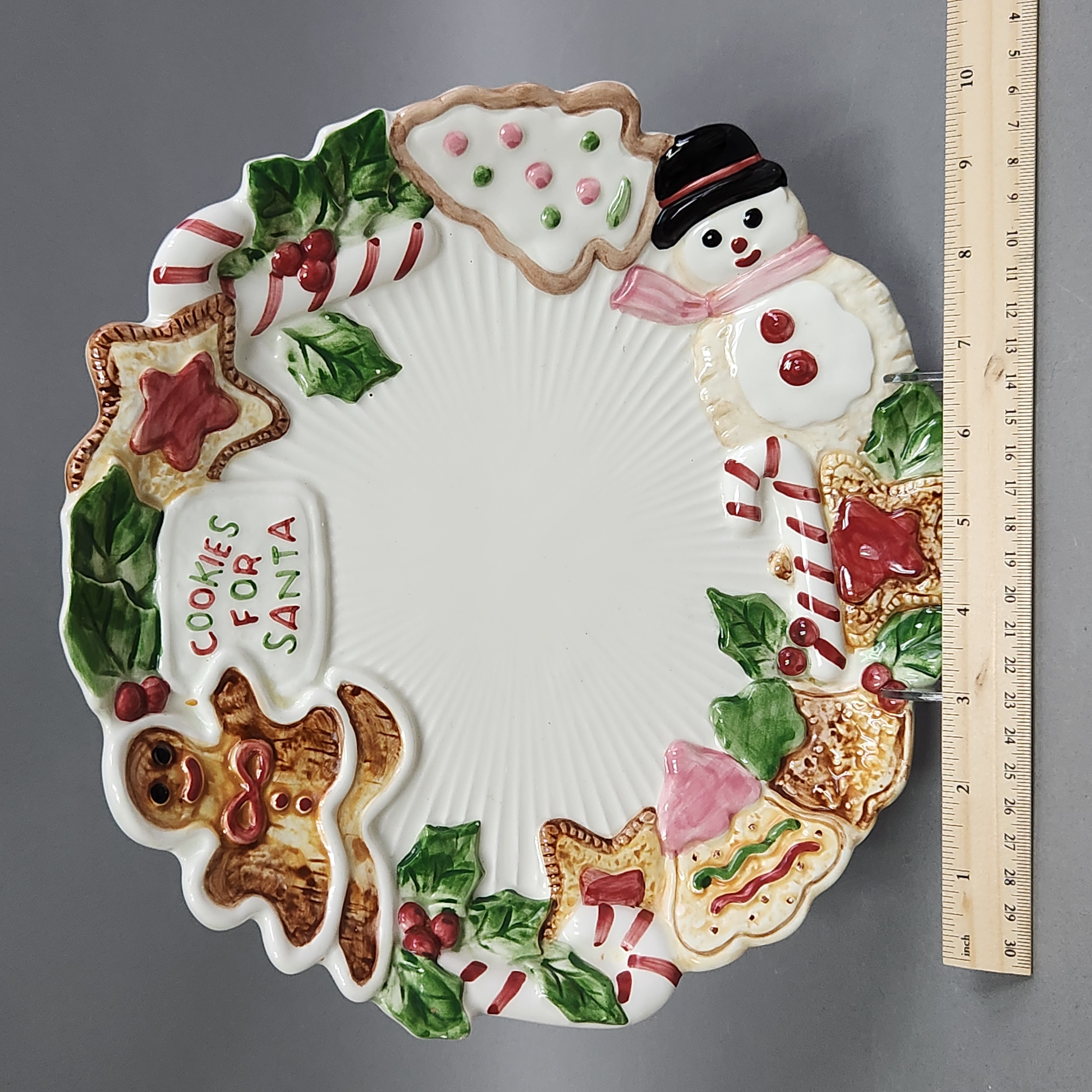 Fitz & Floyd Nutcracker Sweets Plate