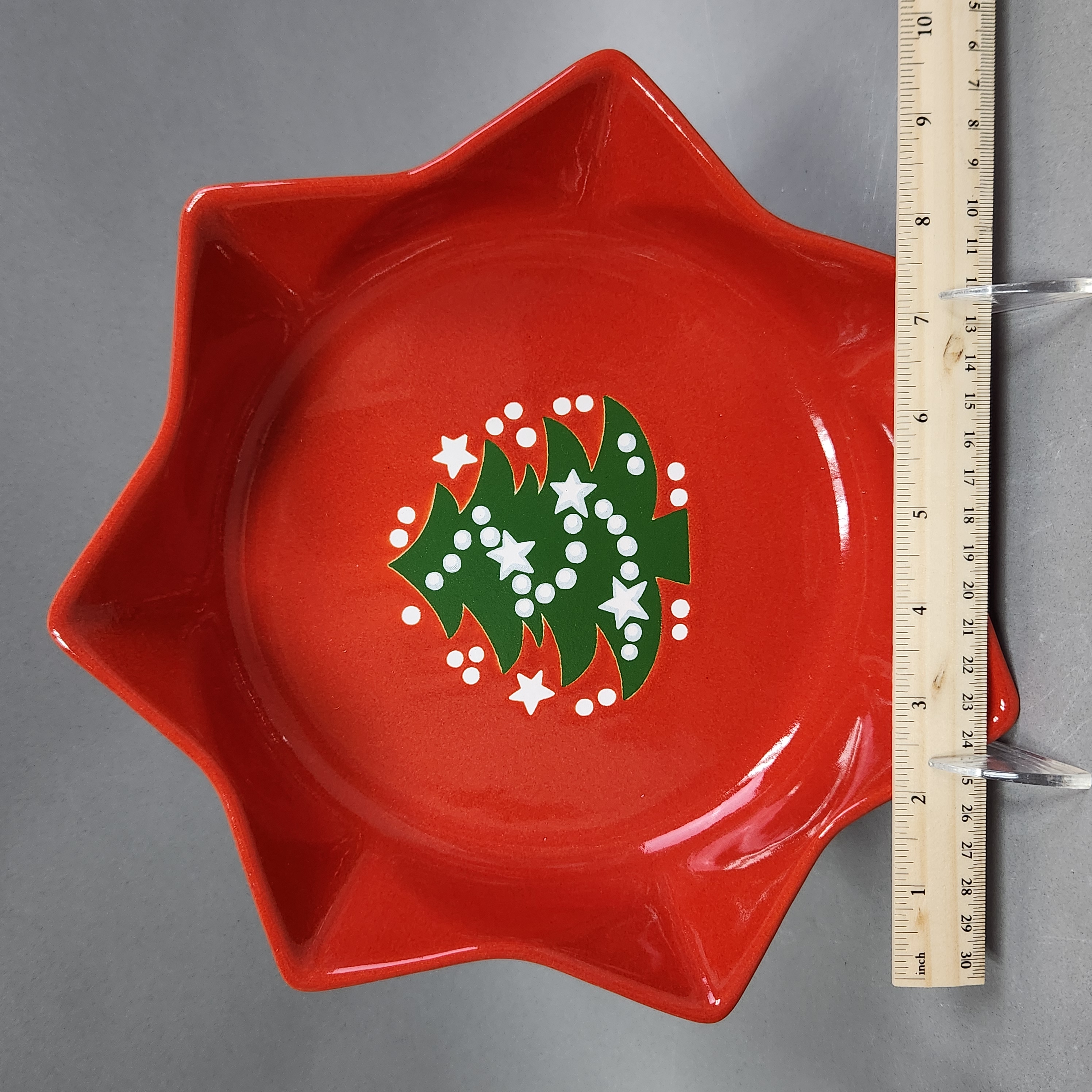Waechtersbach Germany Christmas Tree Star Dishes