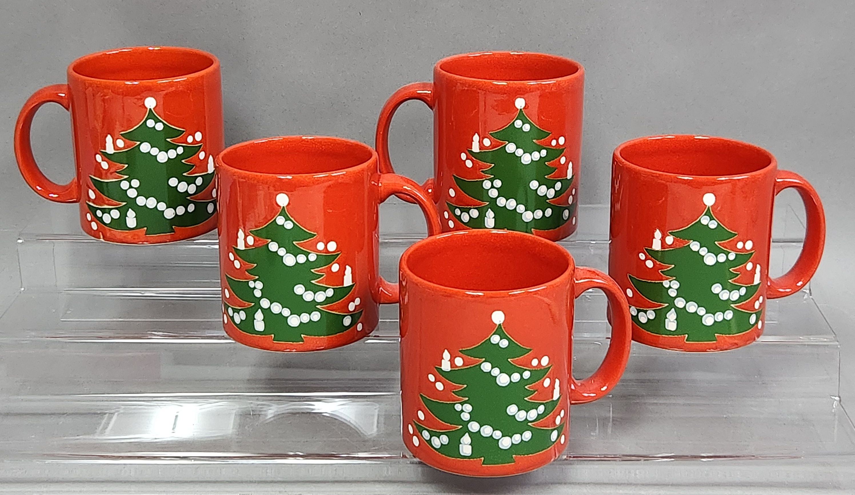 Waechtersbach Christmas Tree Mugs