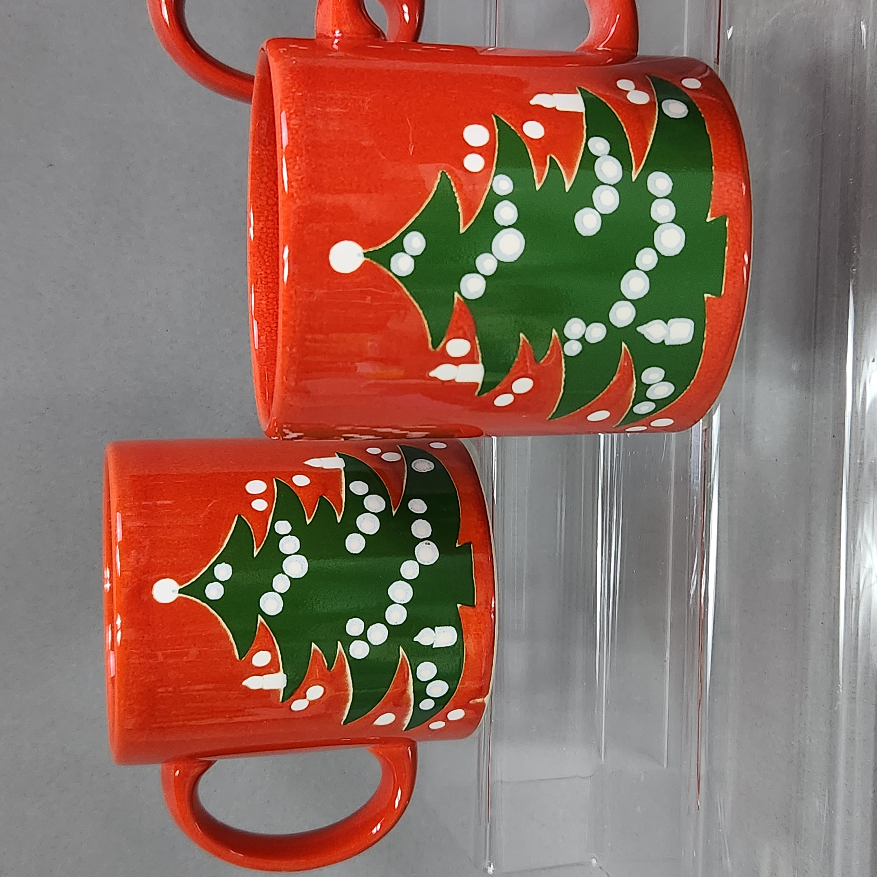 Waechtersbach Christmas Tree Mugs