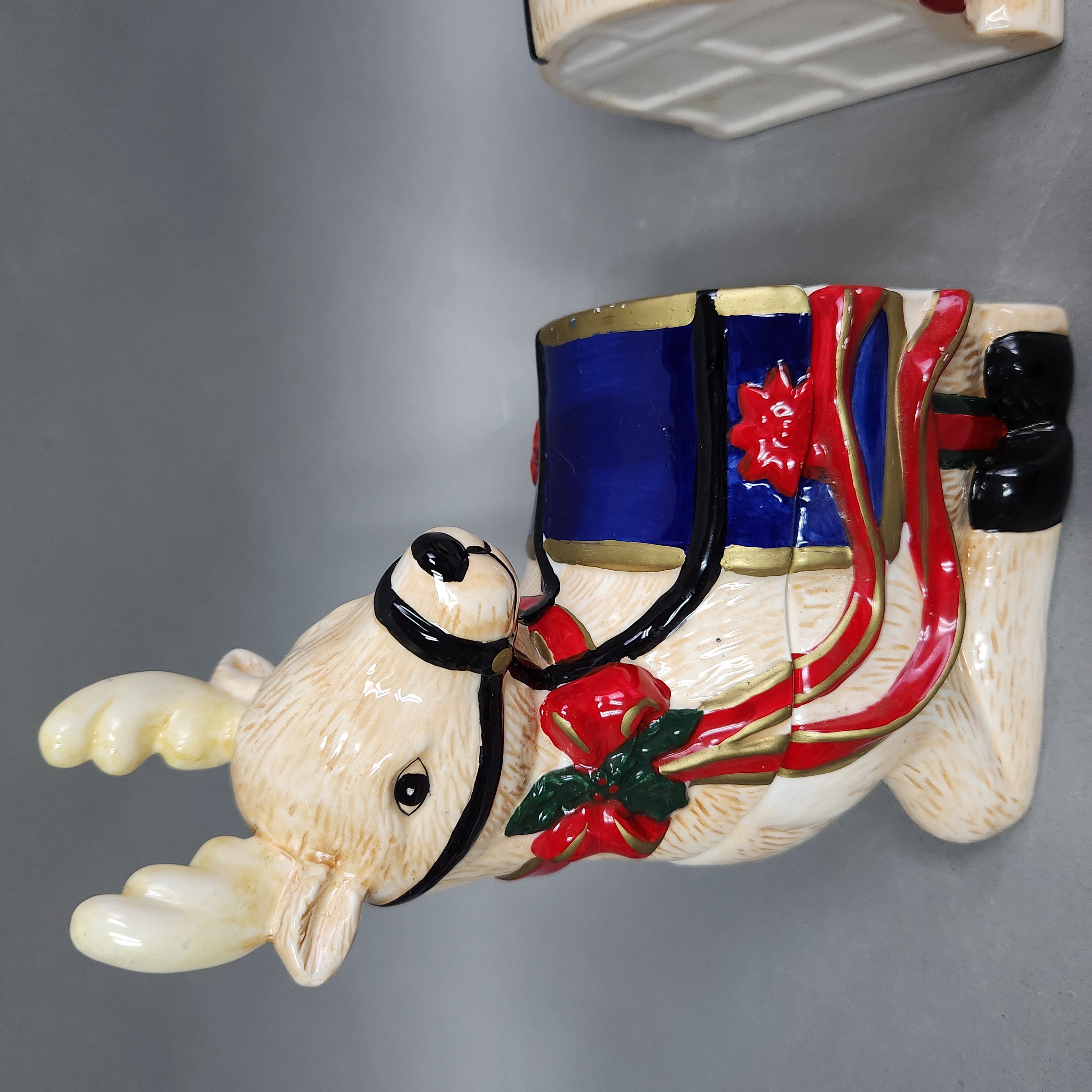 Ceramic Modular Santa Cookie Jar Set