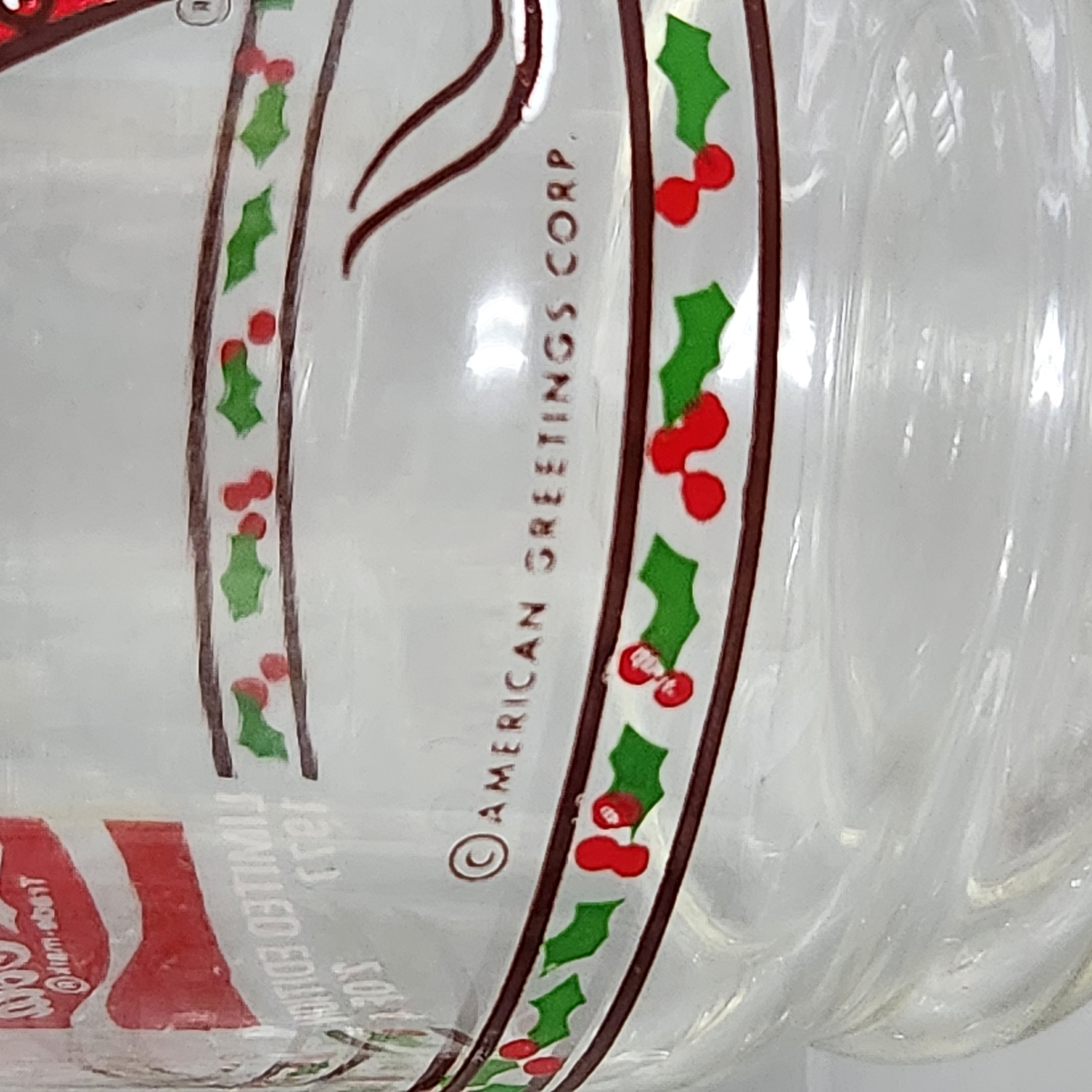 1977 Coca-Cola Holly Hobbie Christmas Tumblers