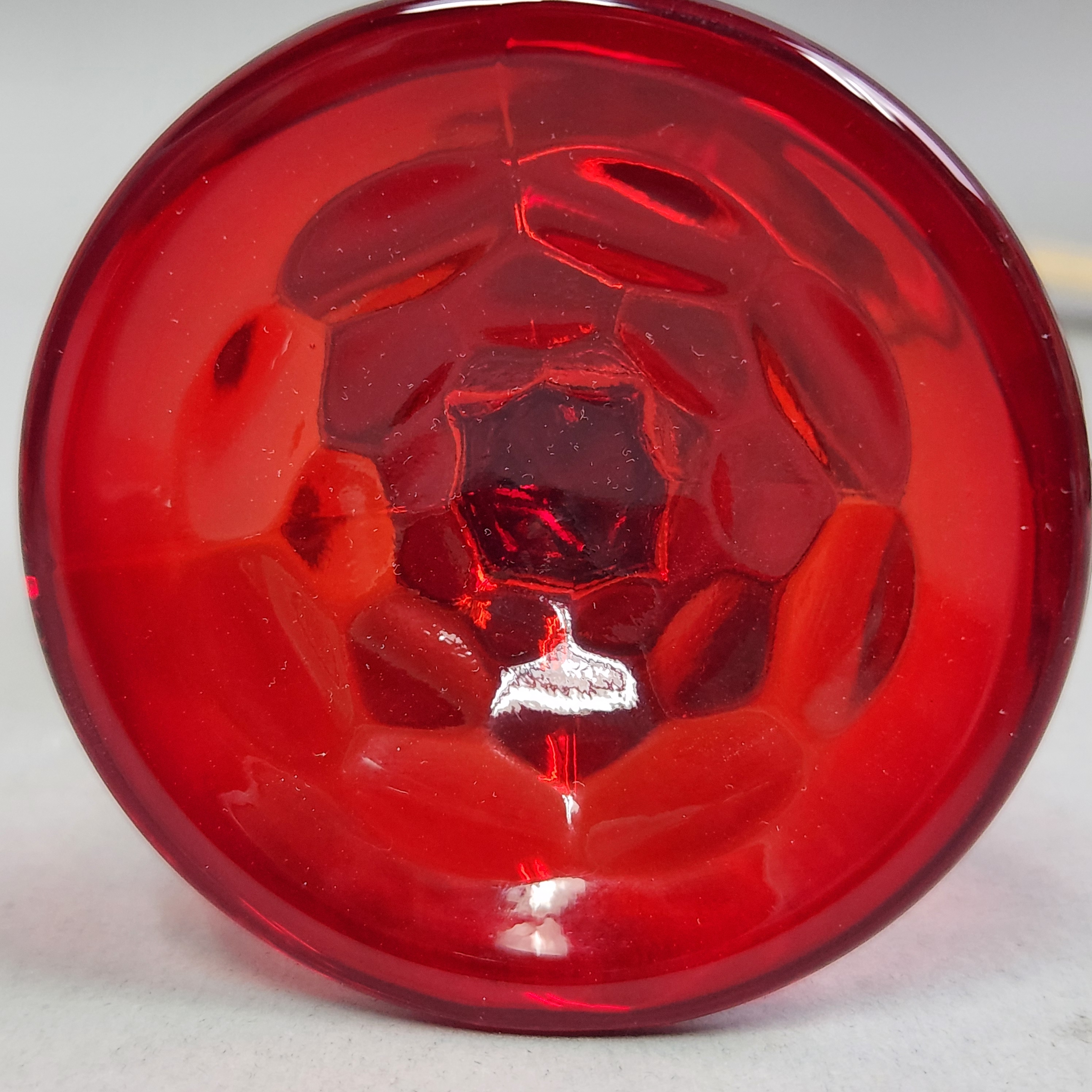 Viking Georgian Ruby Red Goblets