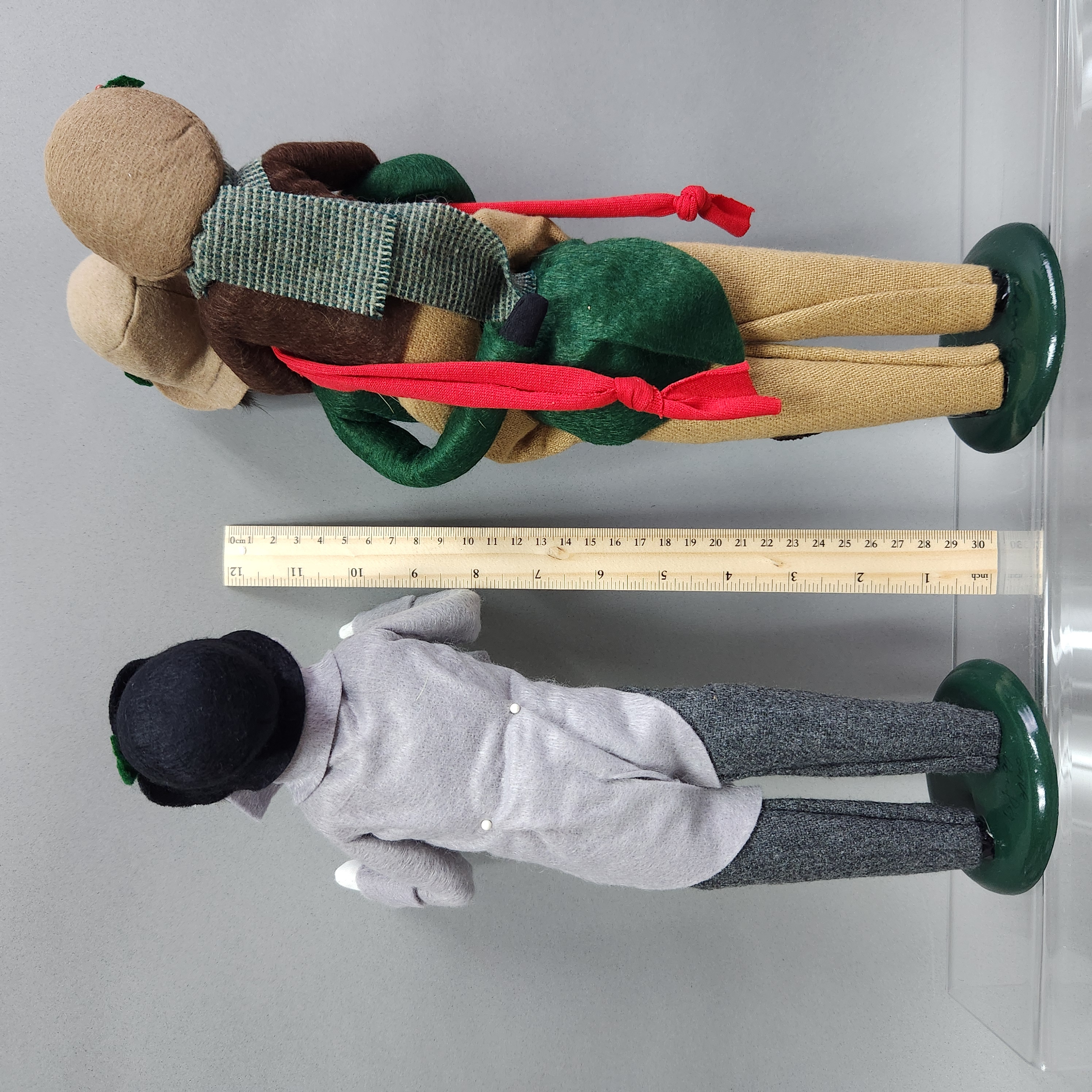 Byers' Choice Carolers & Bob Cratchit Figurines