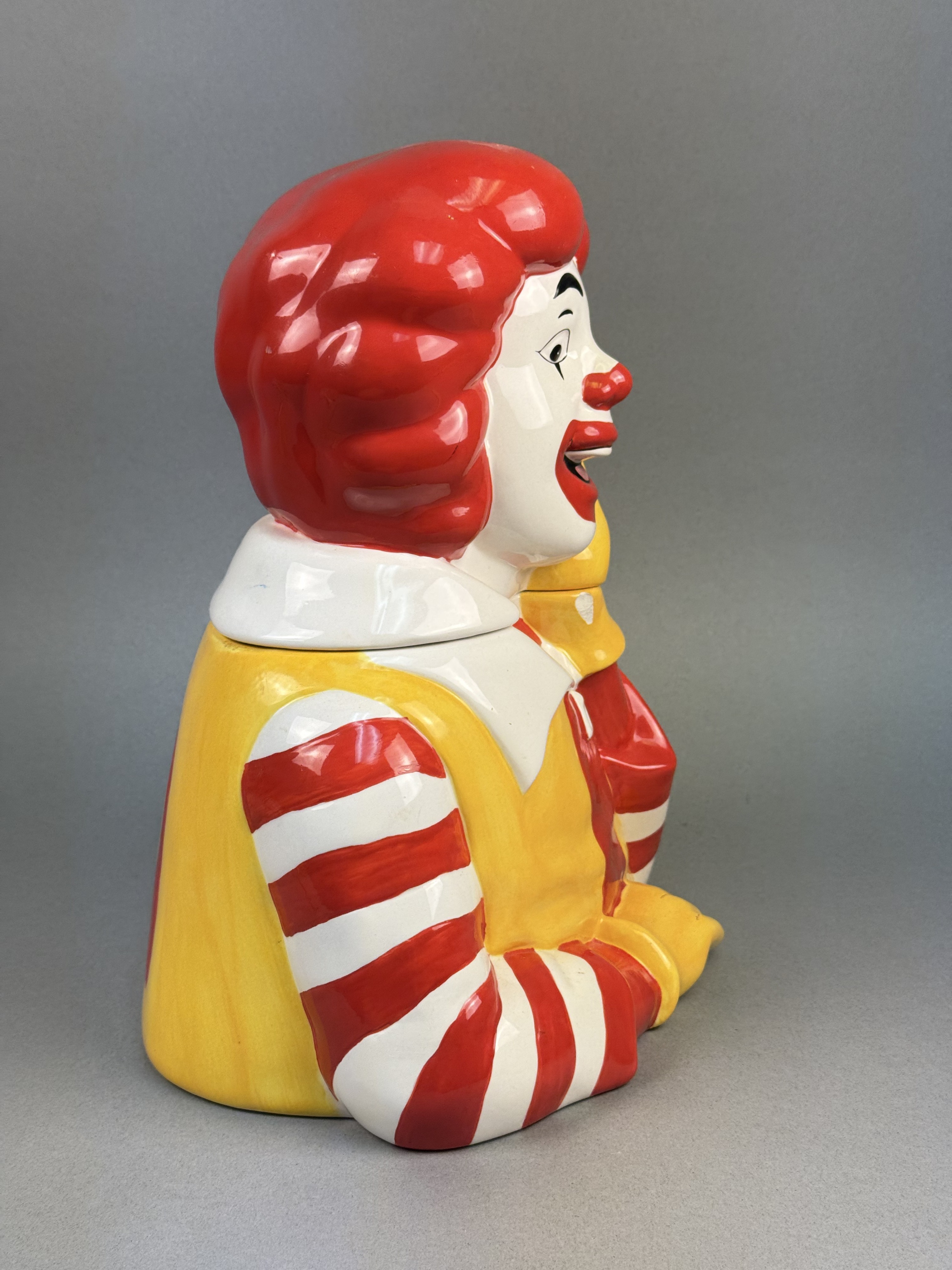 Treasure Craft Ceramic Ronald McDonald Cookie Jar