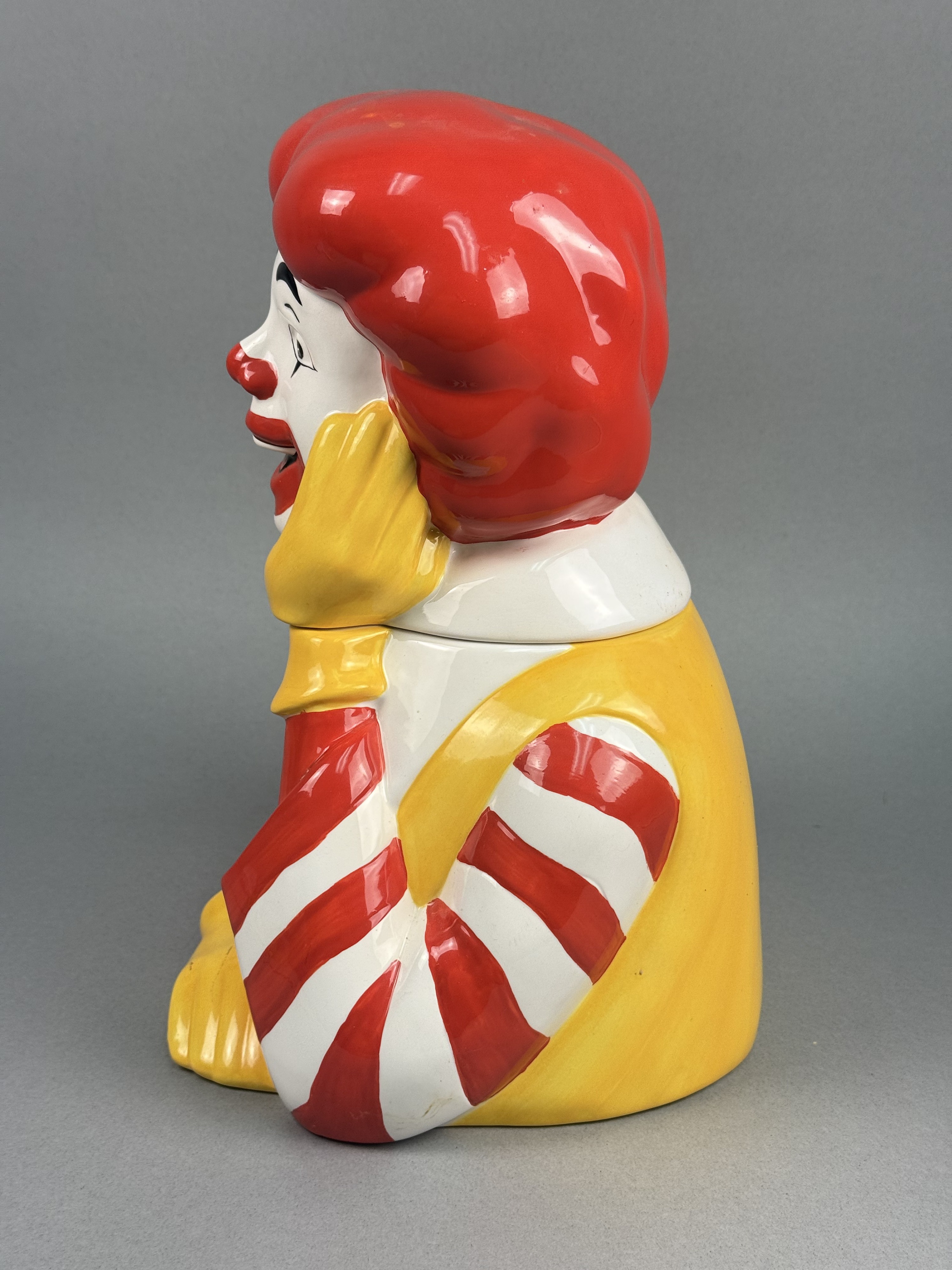 Treasure Craft Ceramic Ronald McDonald Cookie Jar