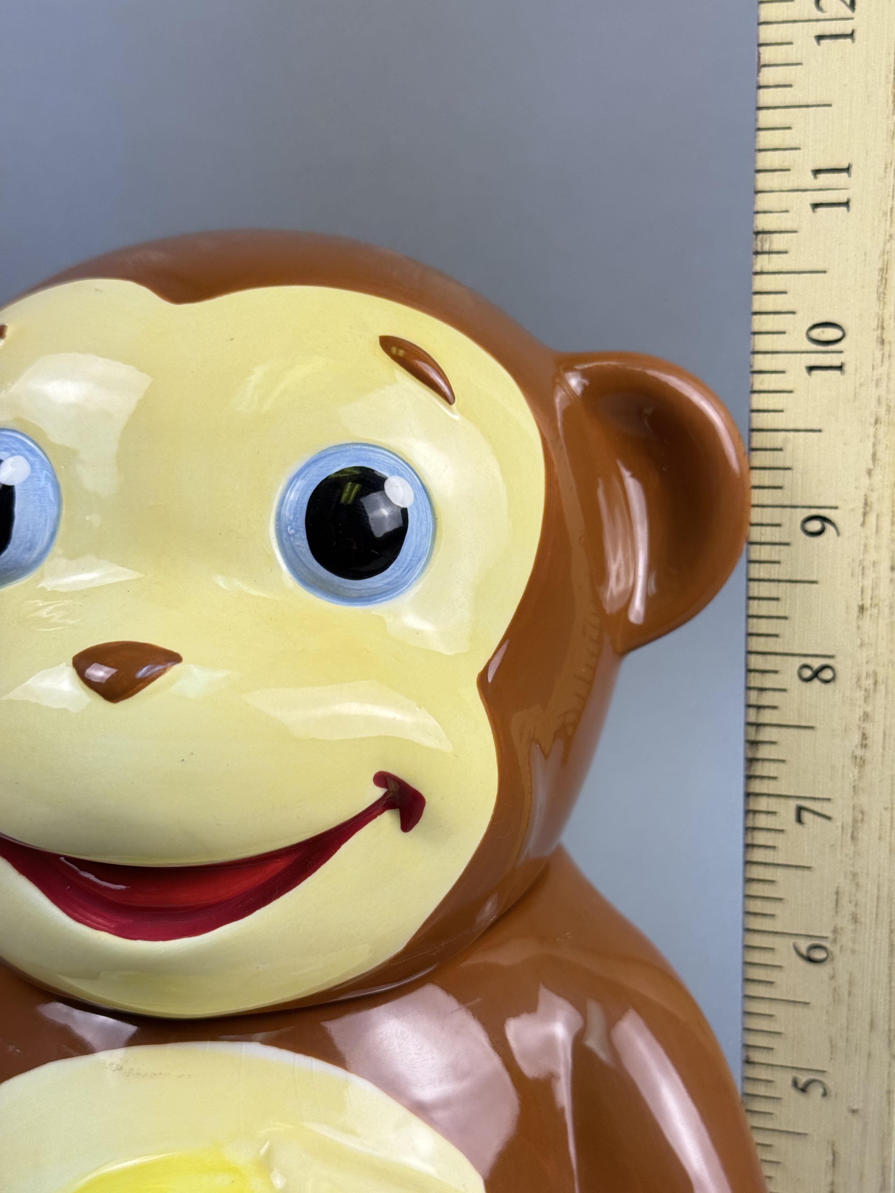 Sunny Patch Mostly Monkey Ceramic Cookie Jar
