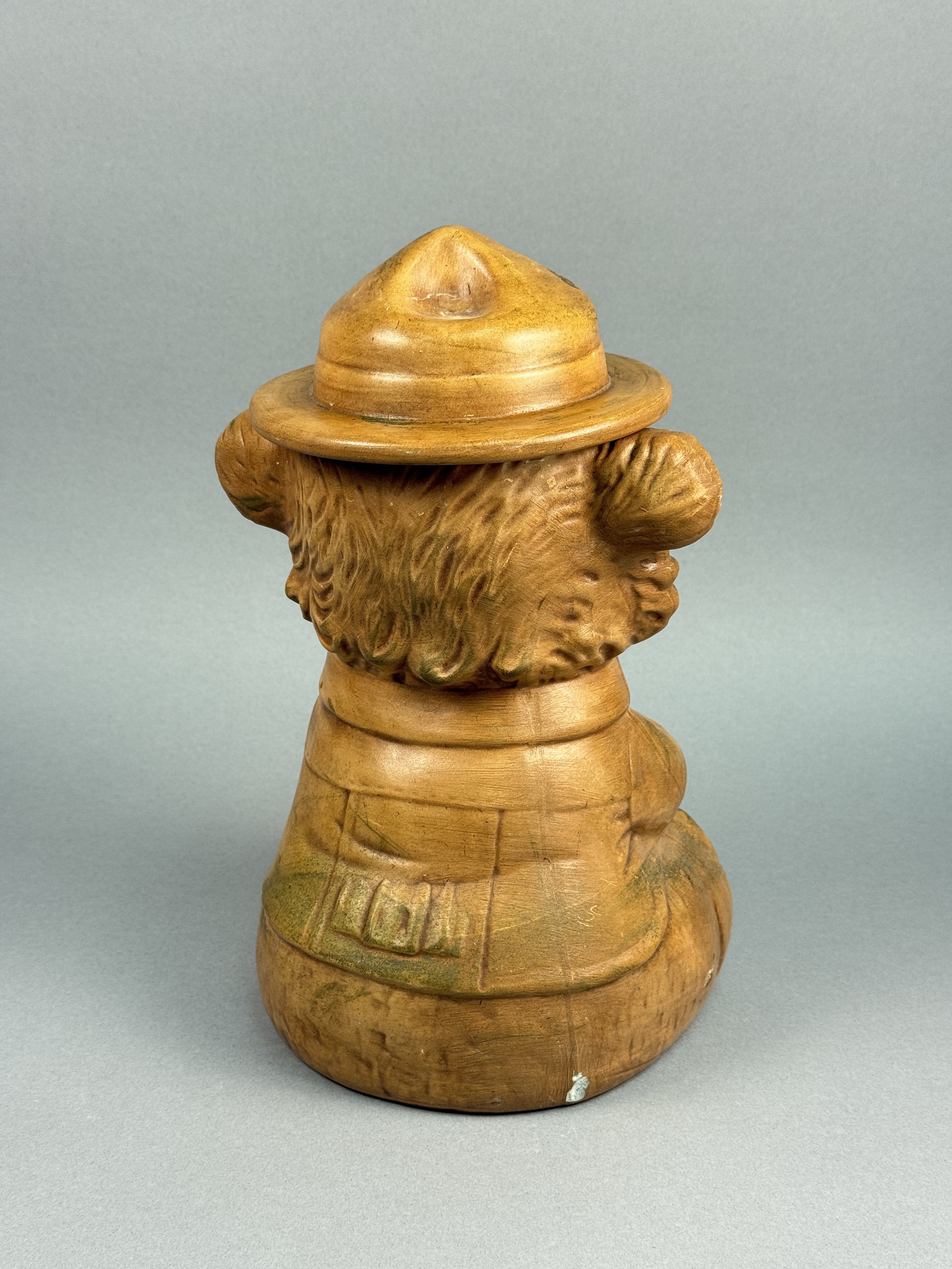 Winton Ceramic Ranger Bear Cookie Jar
