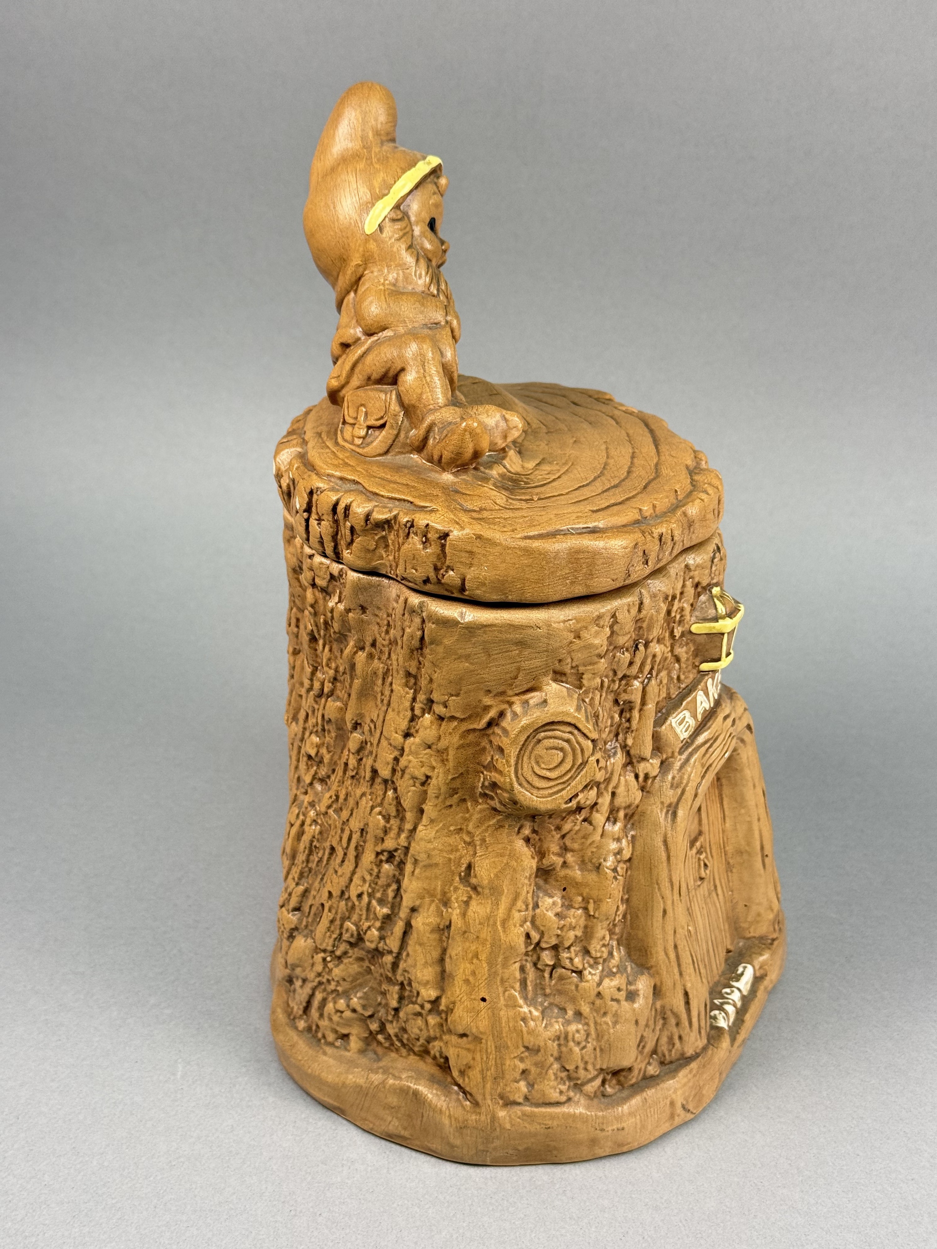 Twin Winton Ceramic Gnome Bakery Cookie Jar