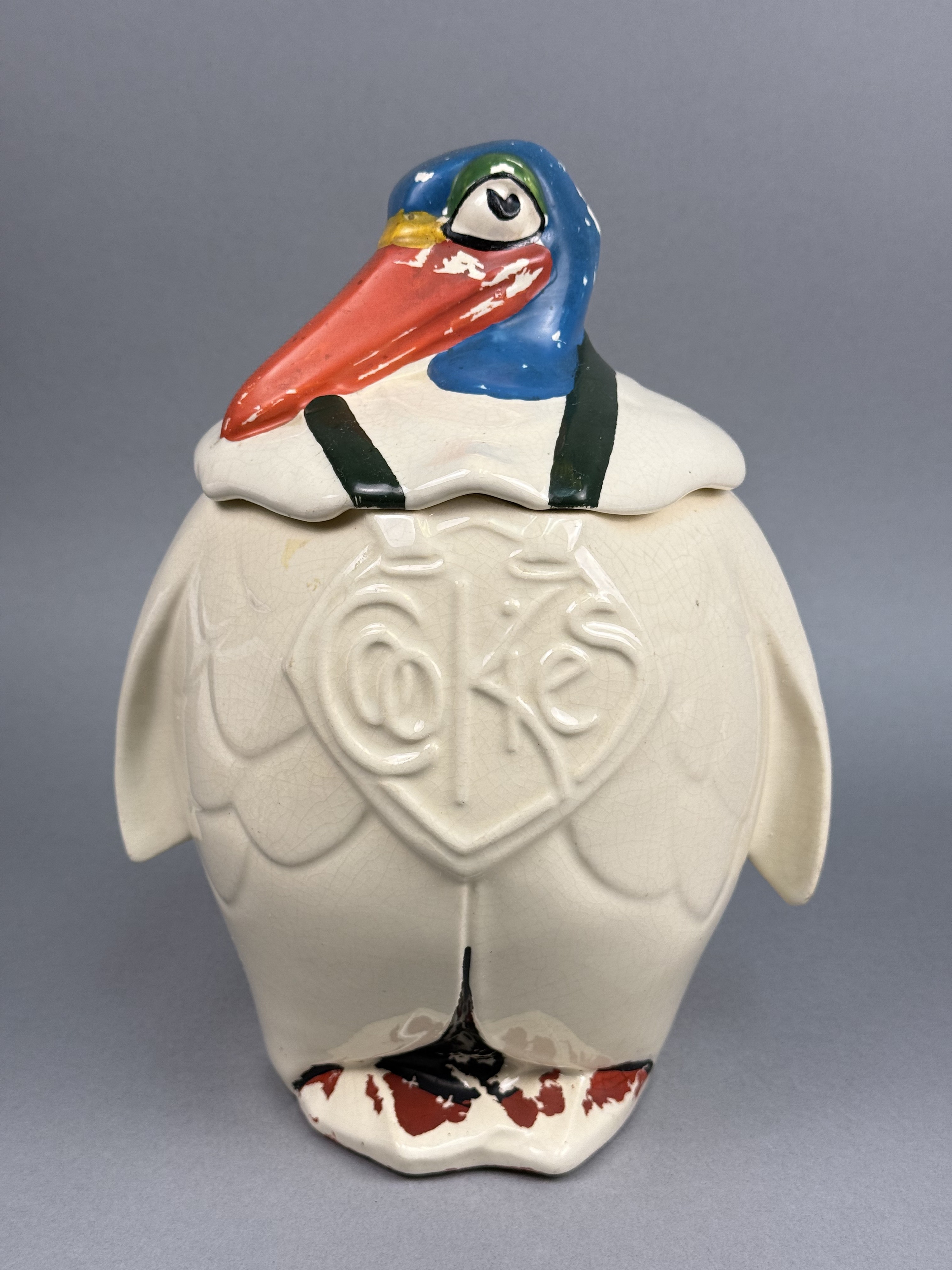 McCoy Earthenware Pelican Cookie Jar