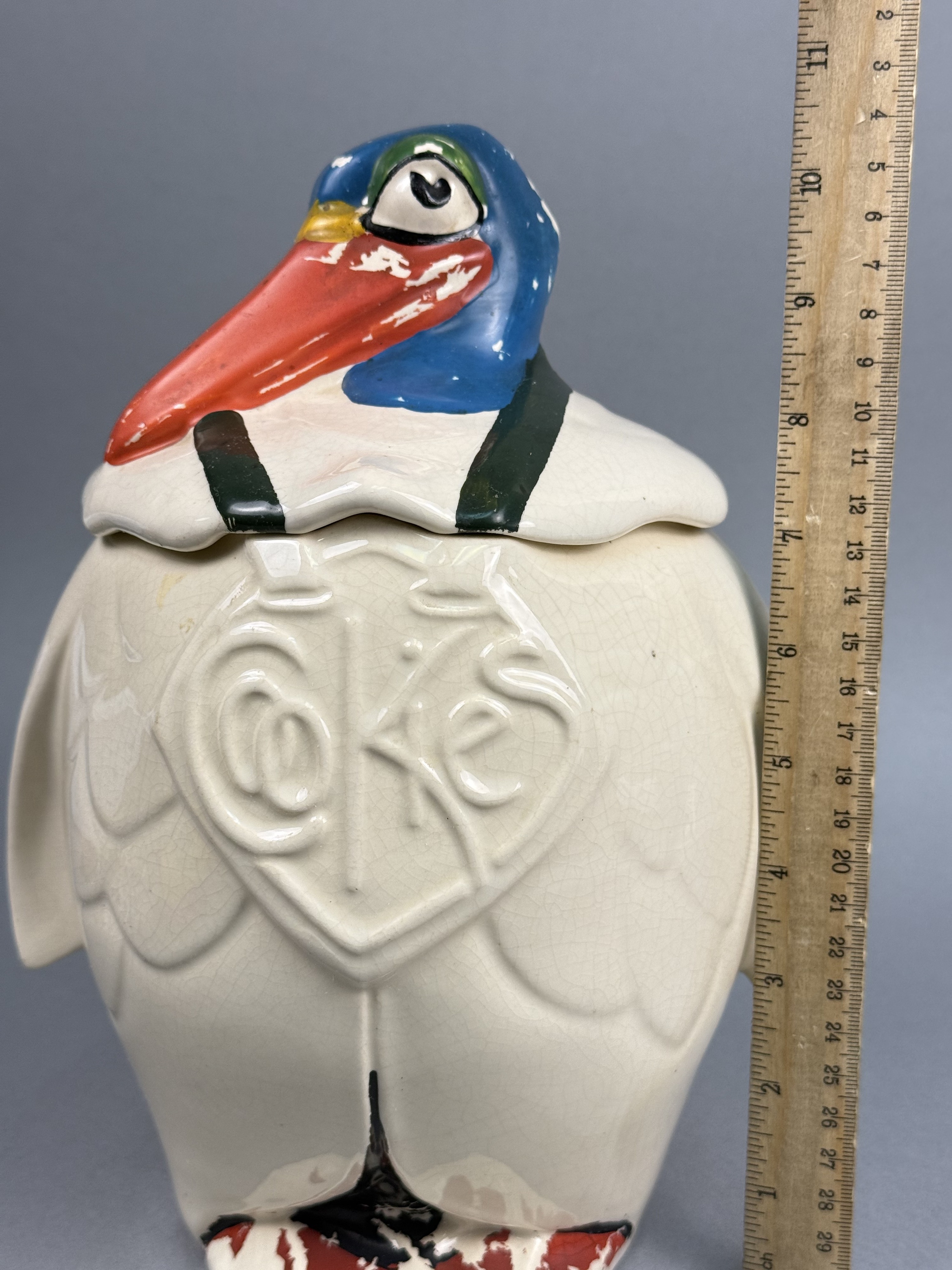 McCoy Earthenware Pelican Cookie Jar