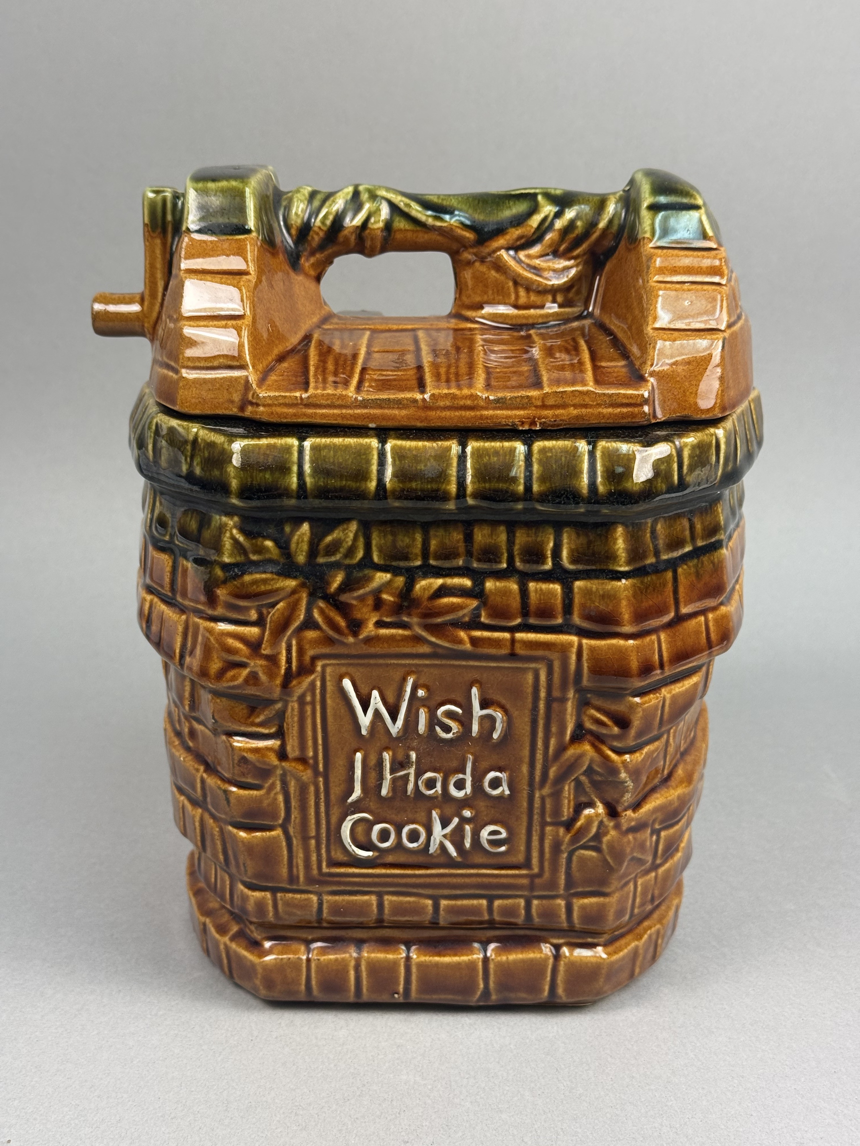 McCoy Ceramic Wishing Well Cookie Jar