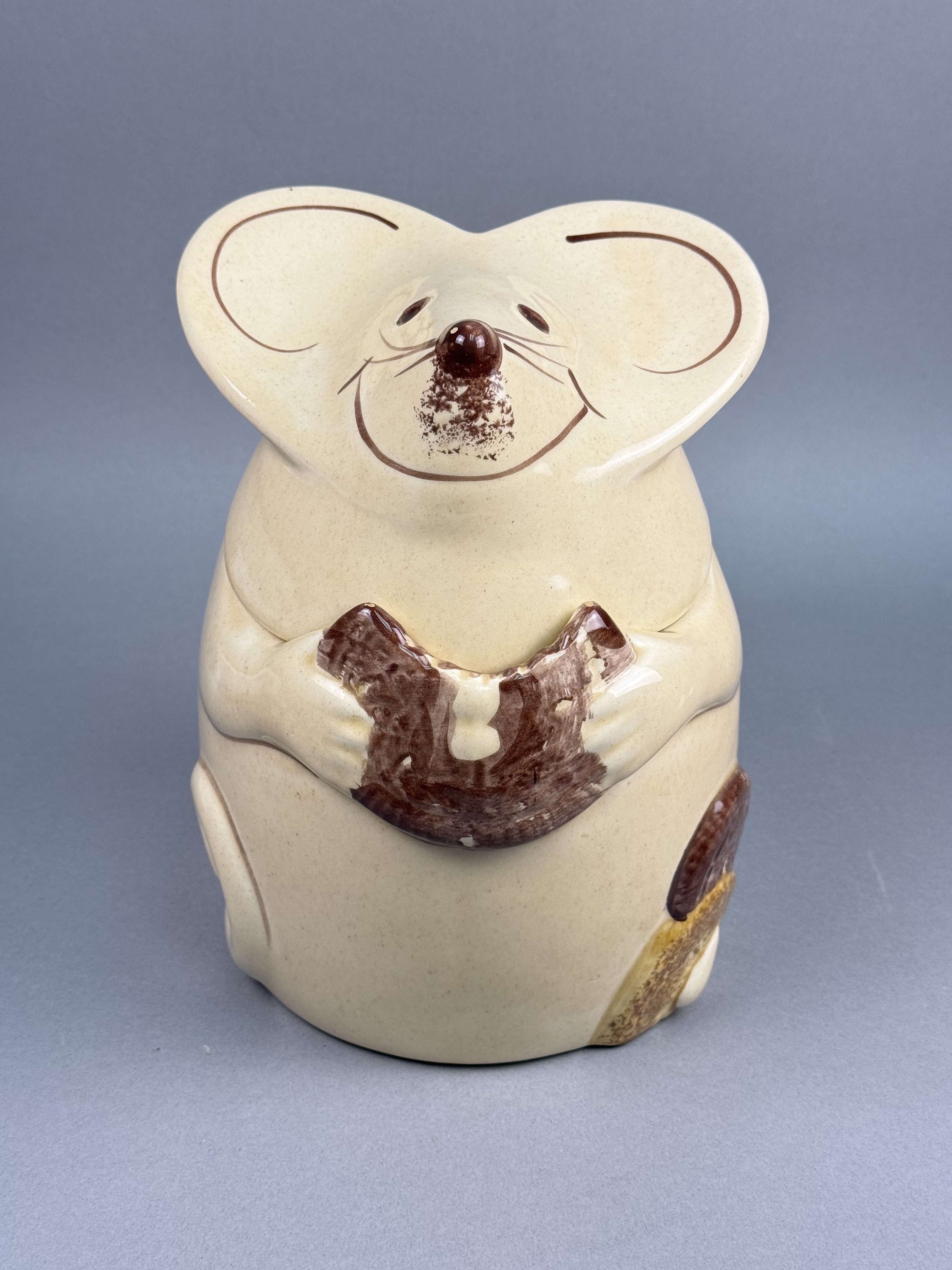 Pfaltzgraff Ceramic Mouse Cookie Jar