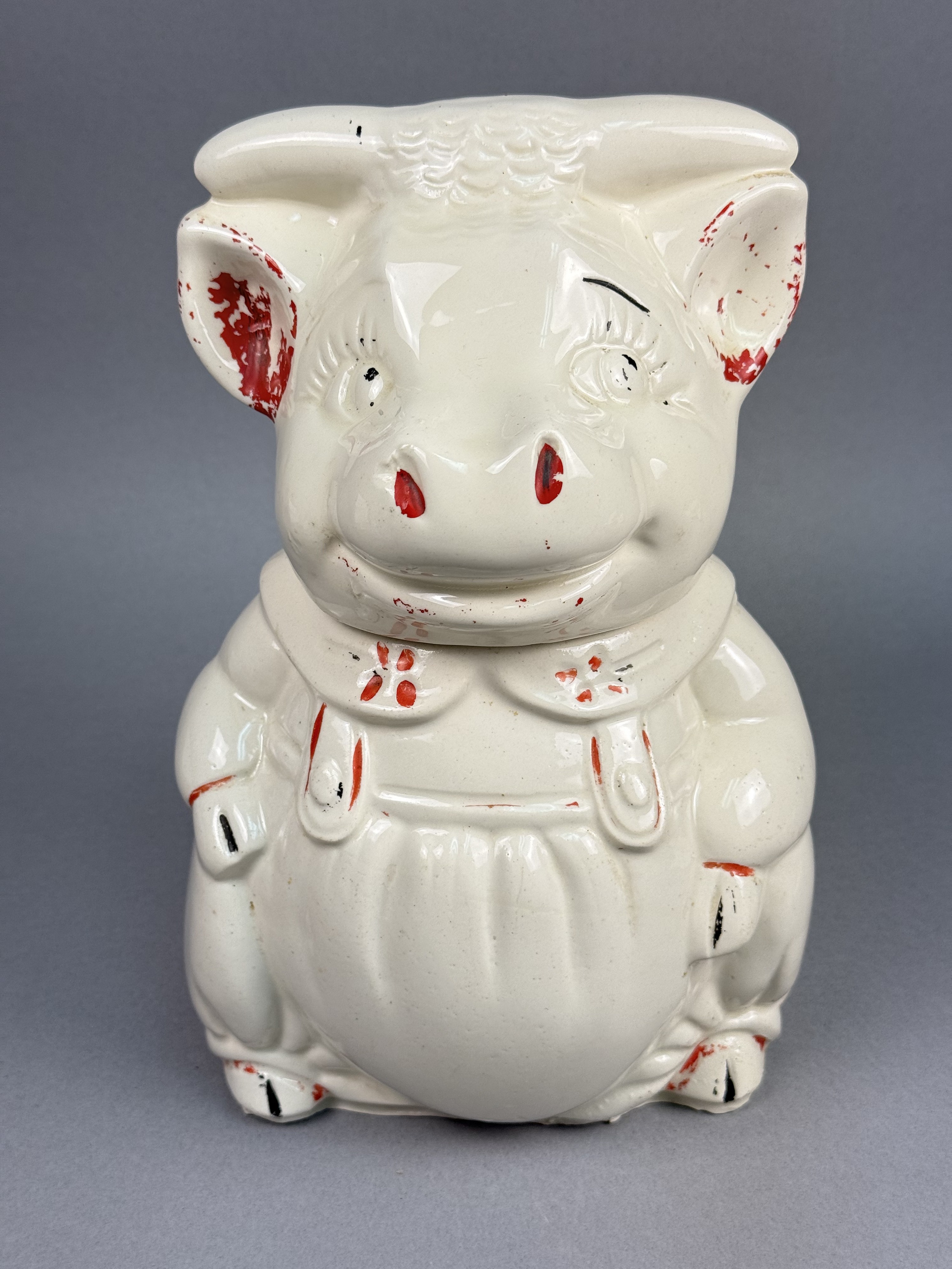 American Bisque Barnaby Cow Cookie Jar