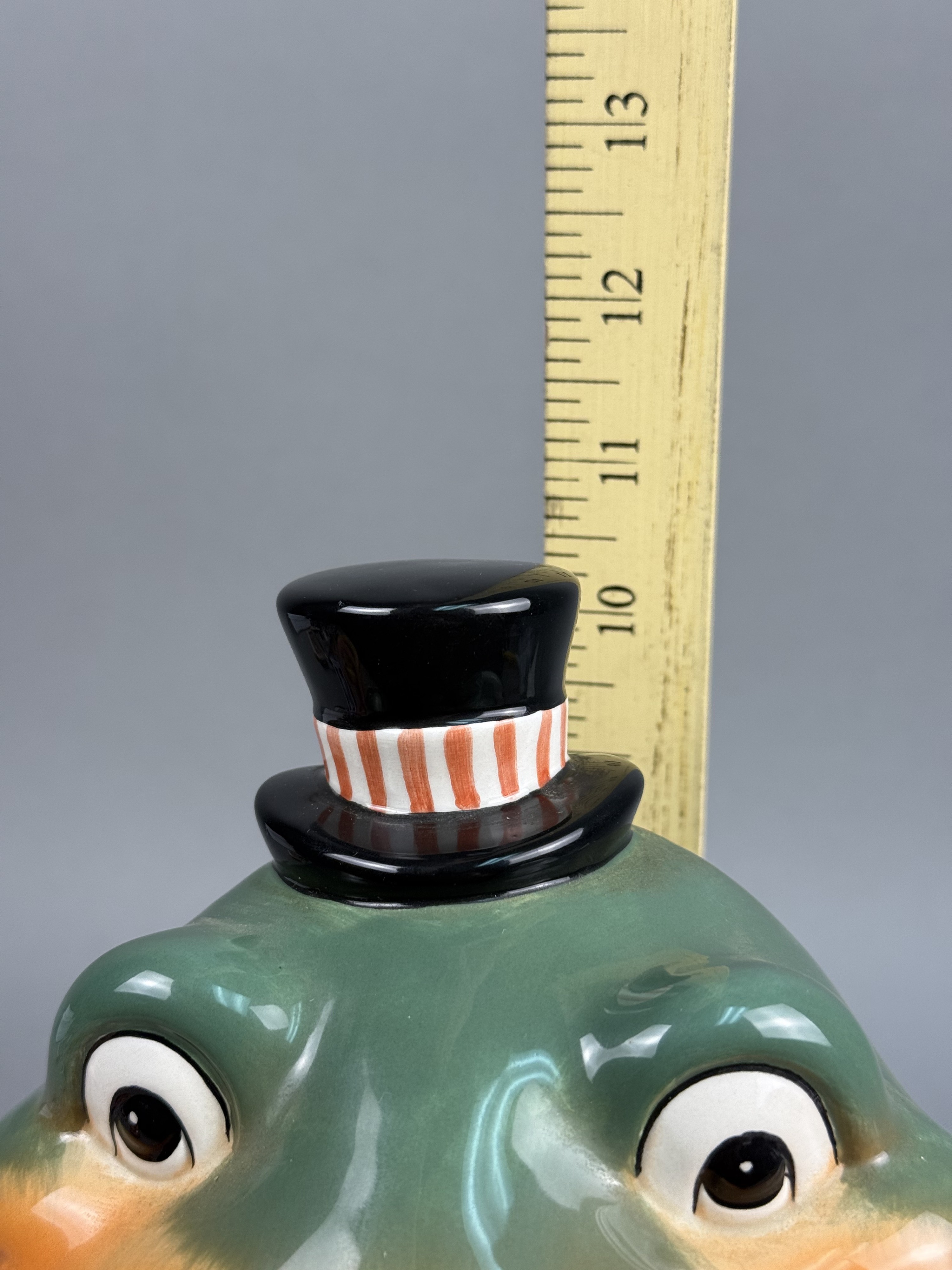 Department 56 Ceramic Frog Cookie Jar