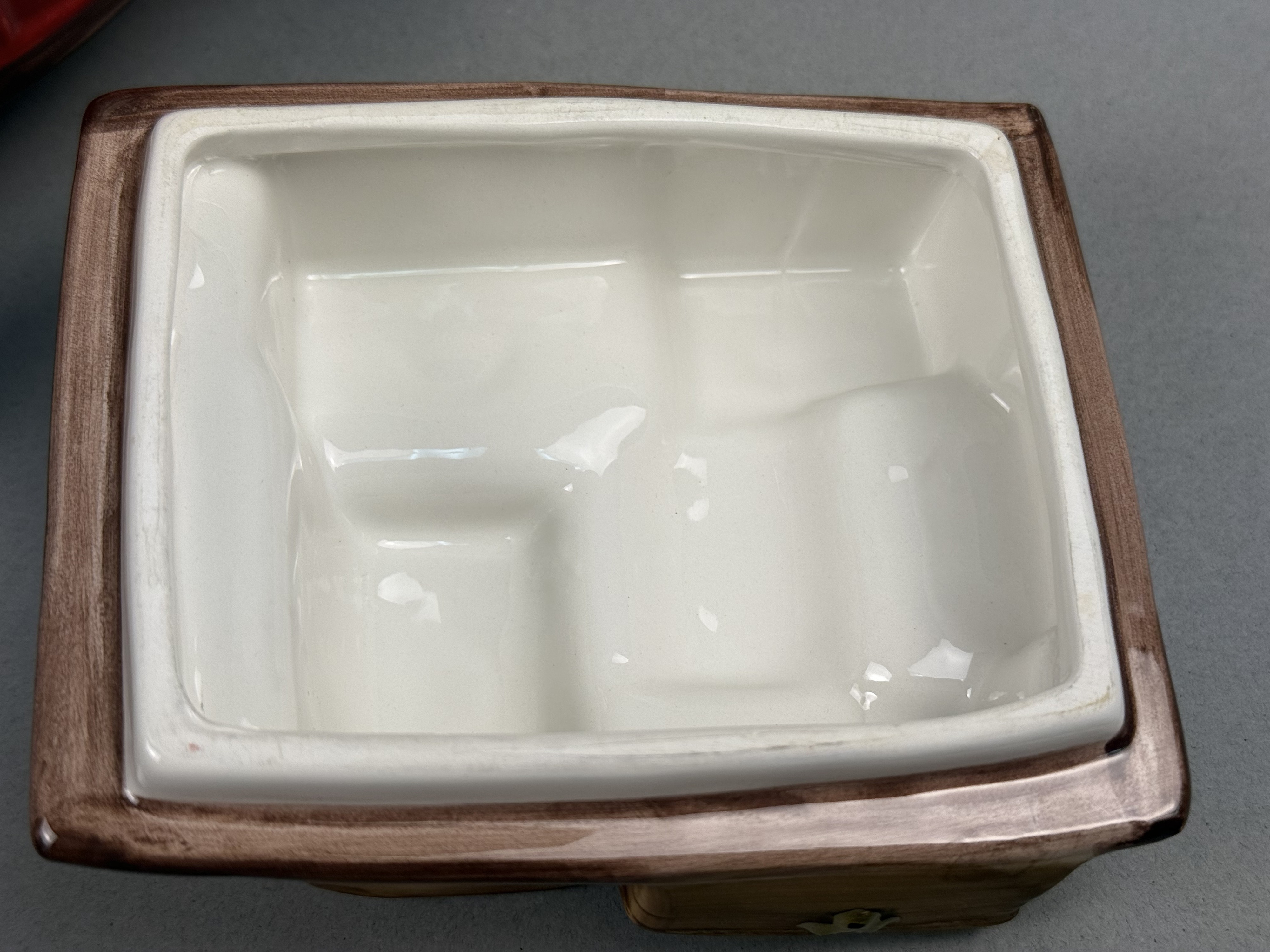 Wells Fargo Ceramic Stagecoach Cookie Jar
