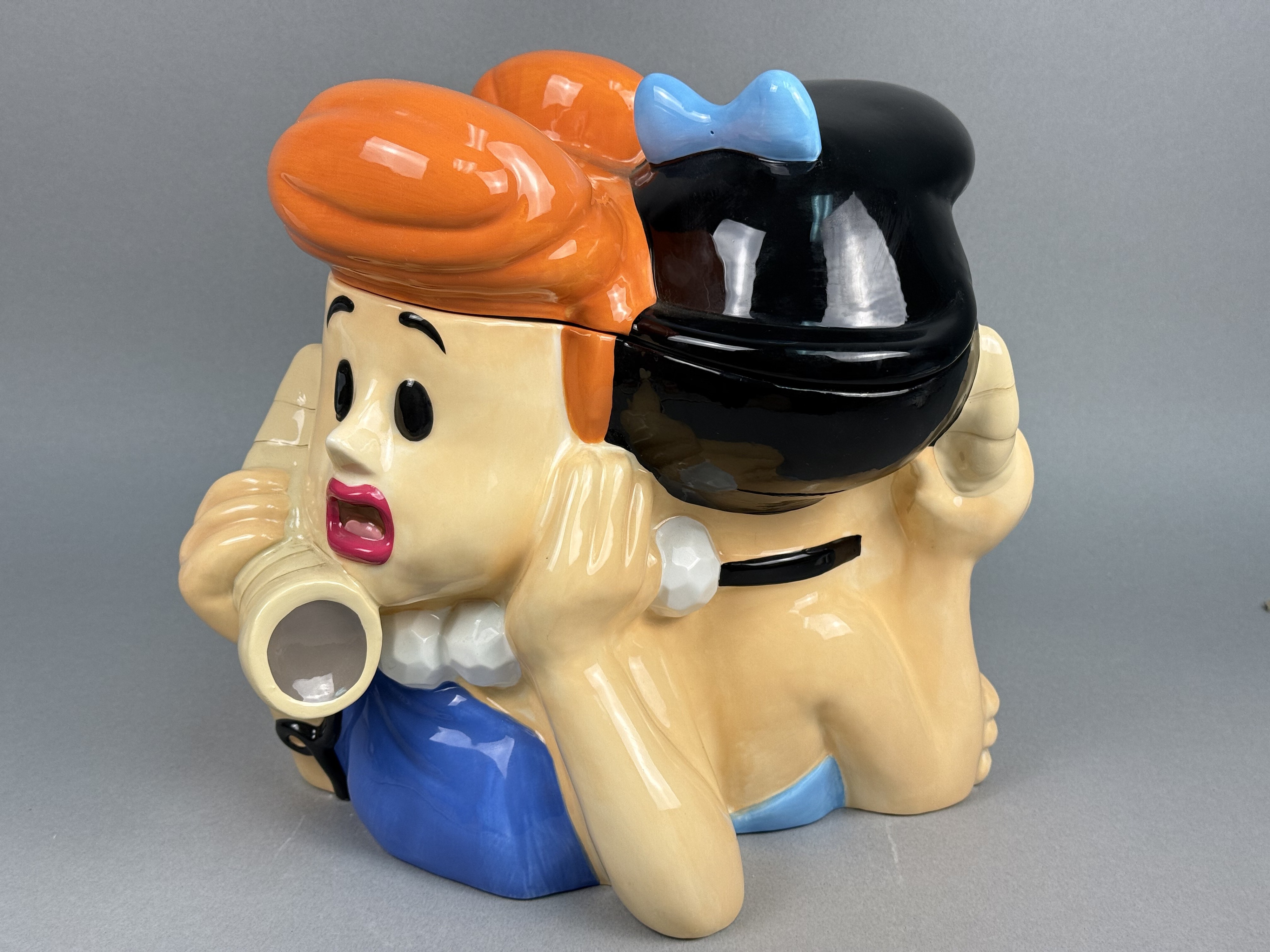 Warner Bros. Ceramic Wilma & Betty Cookie Jar