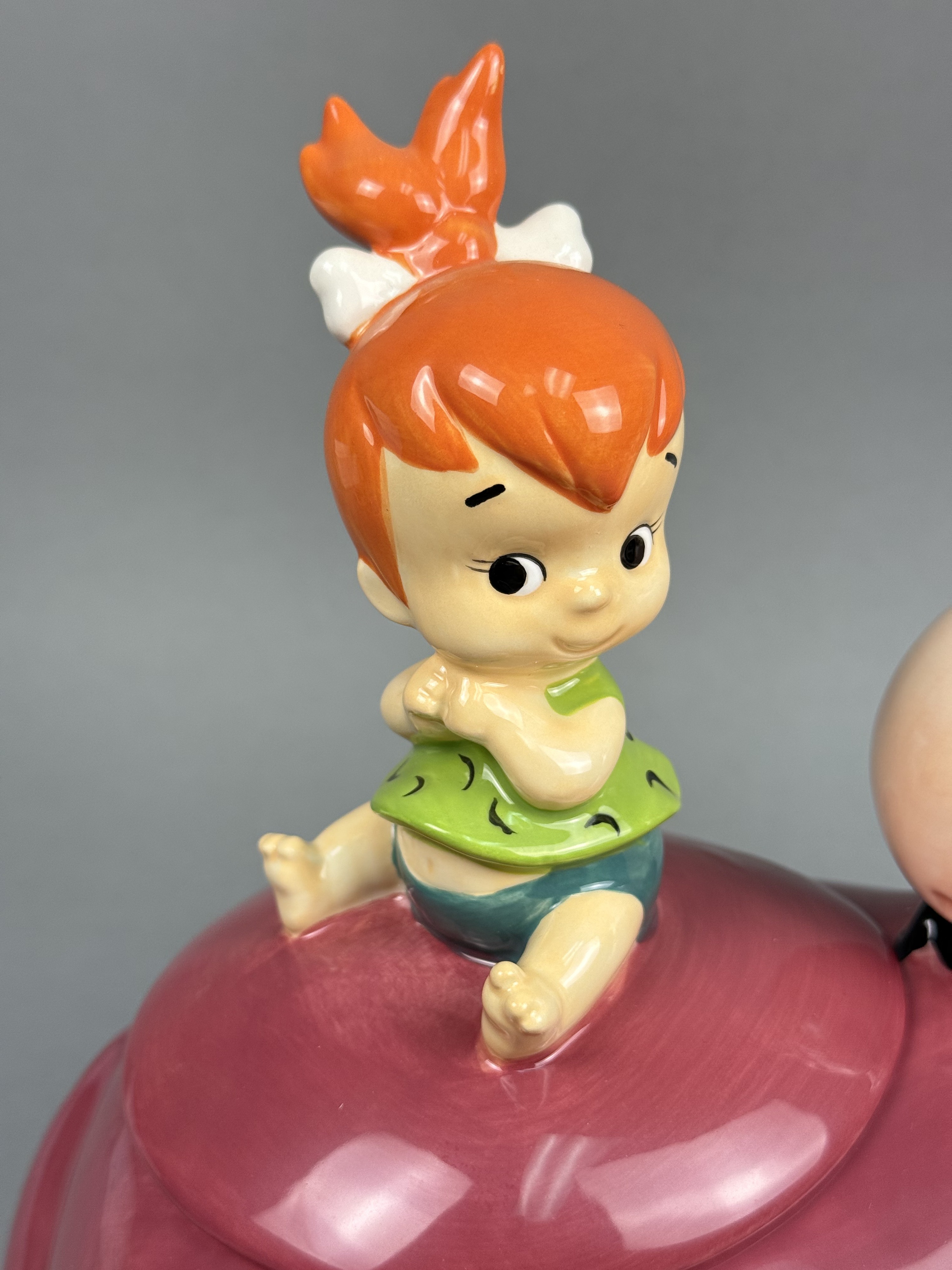 Westland Giftware Ceramic Pebbles & Dino Cookie Jar