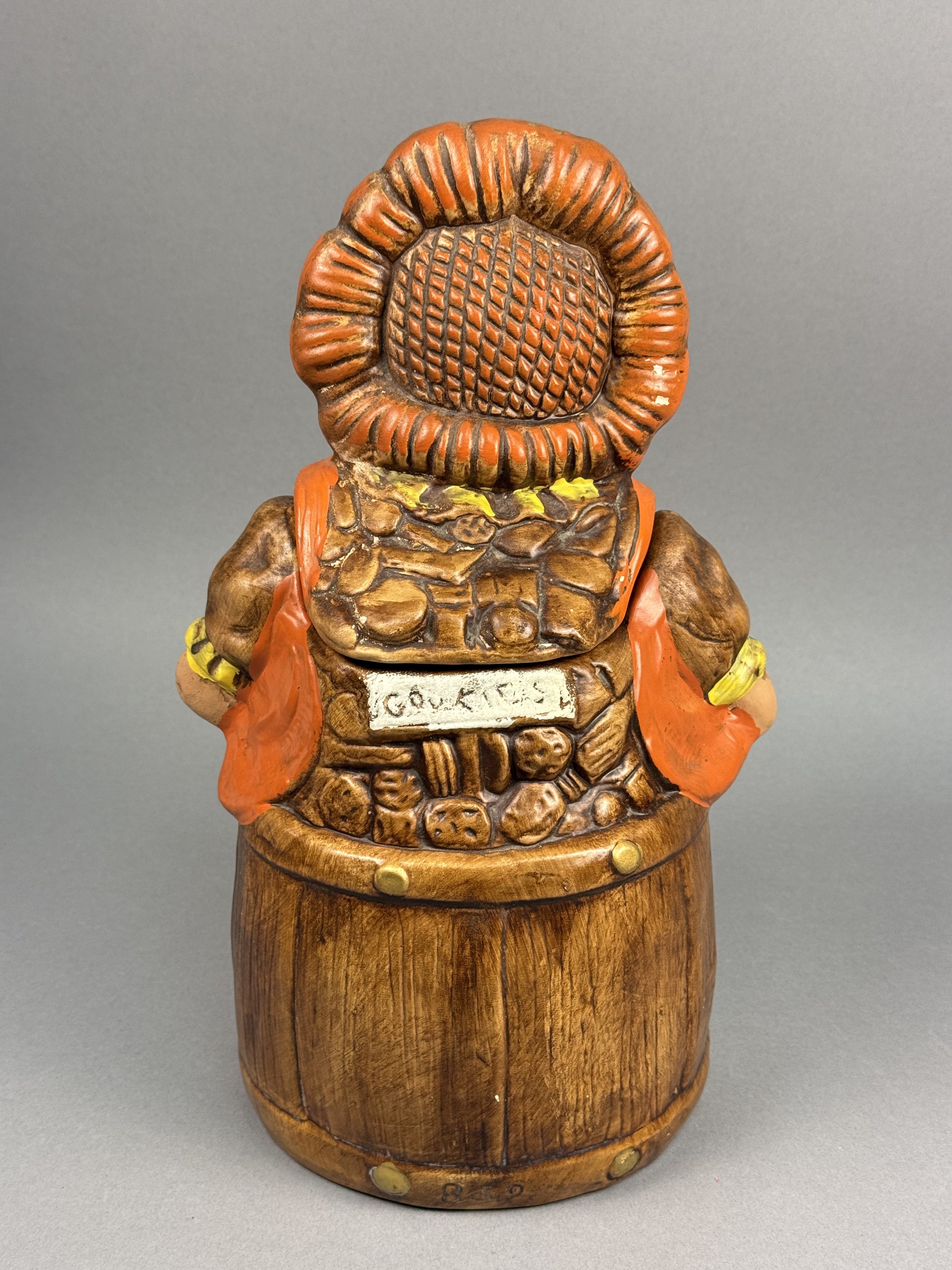 Hand-Painted Ceramic Raggedy Ann Cookie Jar