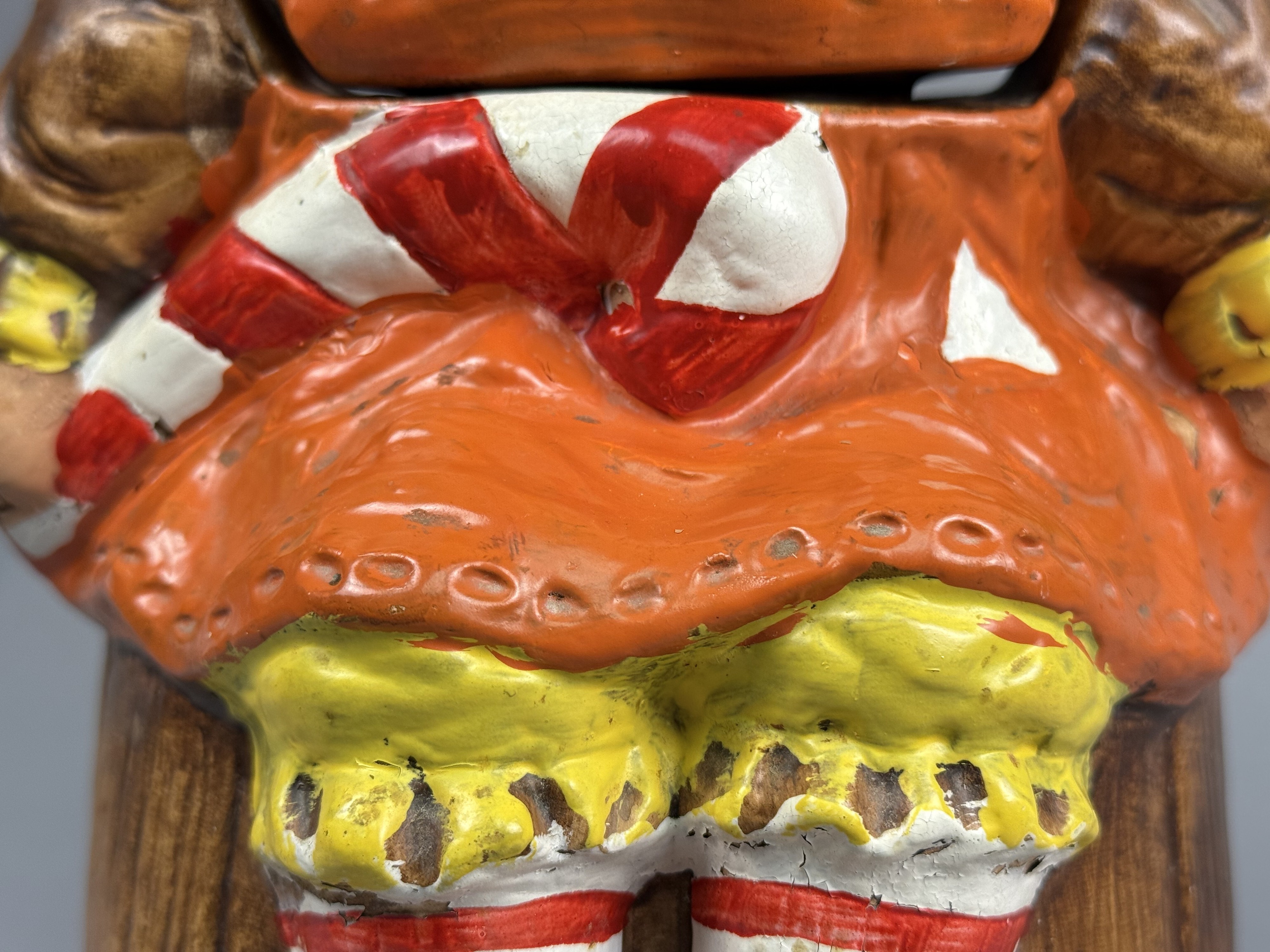 Hand-Painted Ceramic Raggedy Ann Cookie Jar