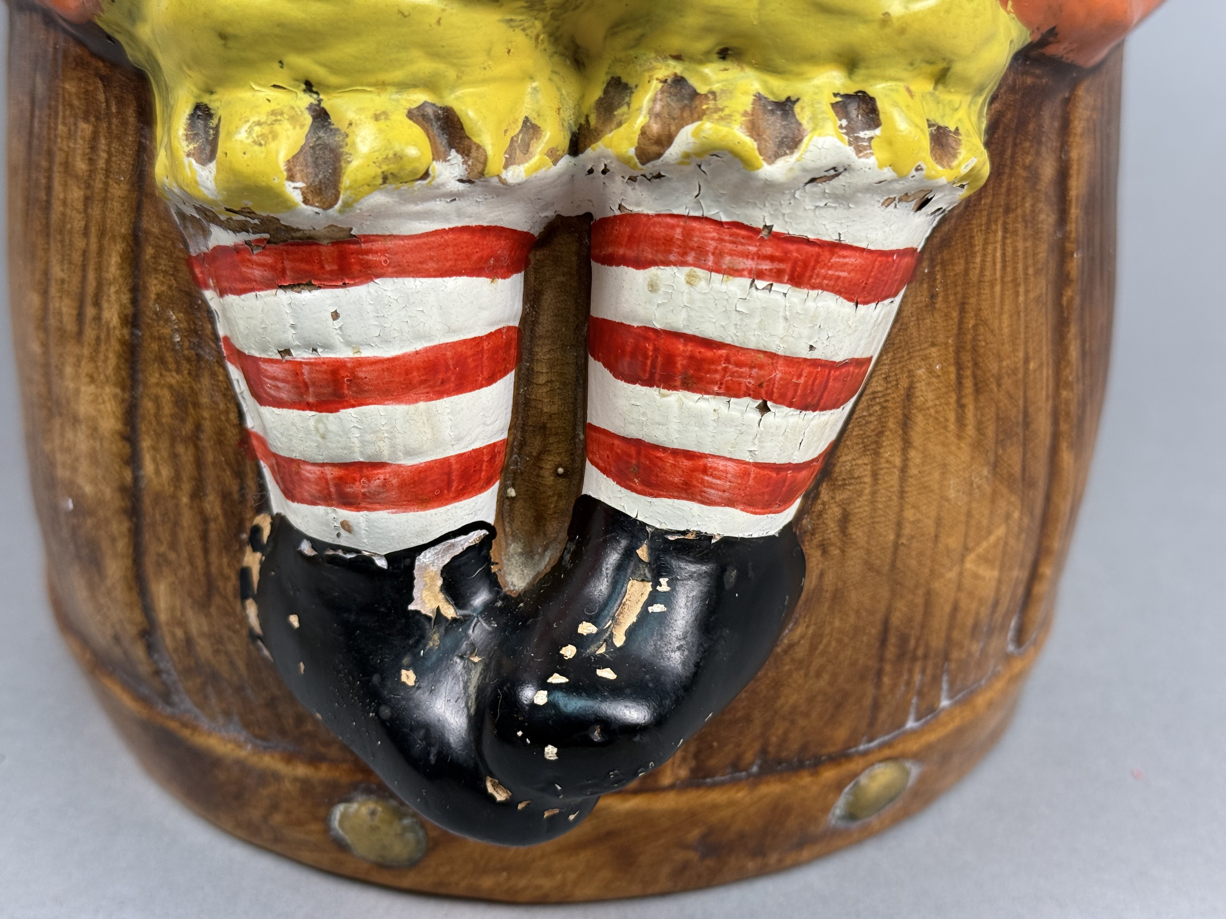 Hand-Painted Ceramic Raggedy Ann Cookie Jar
